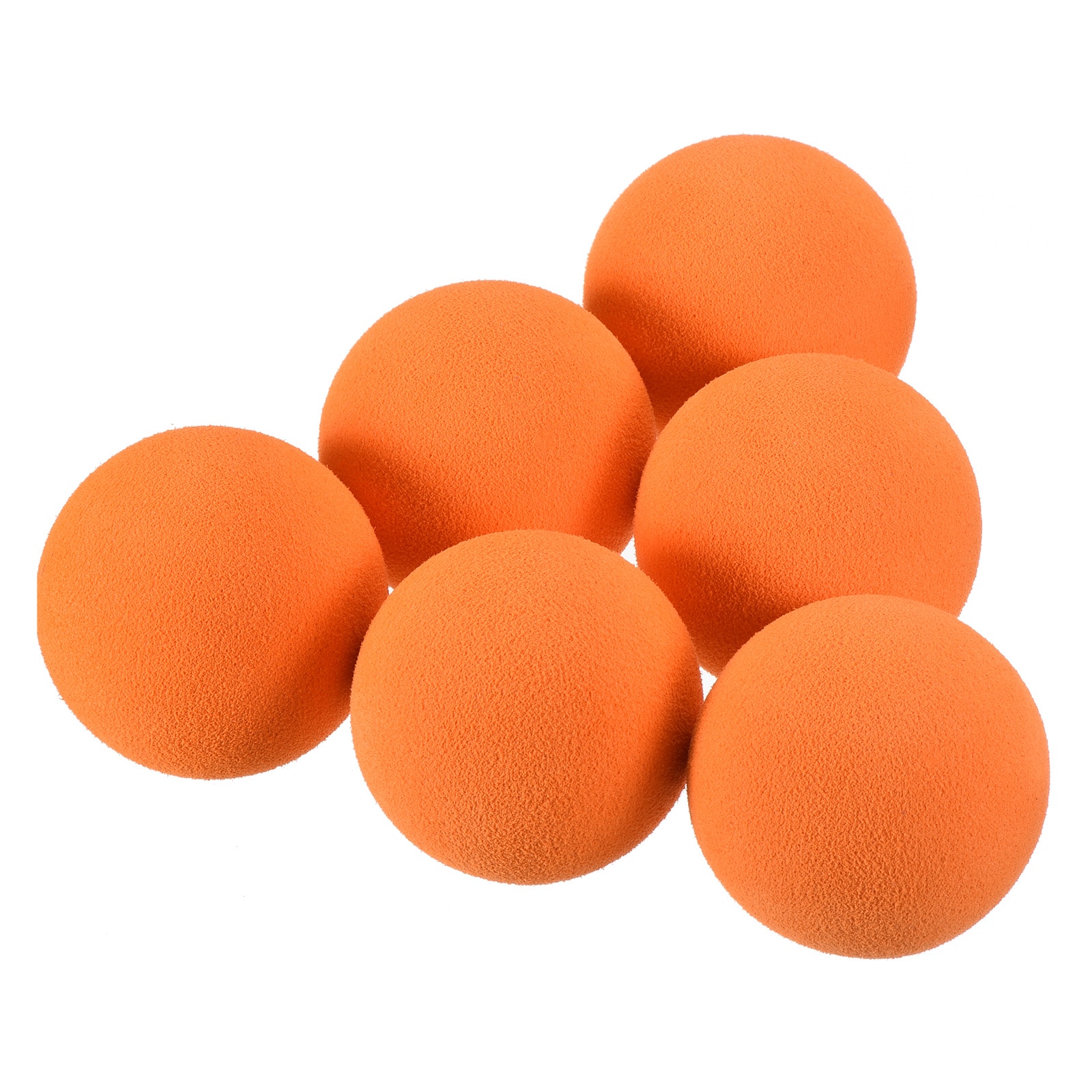 PATIKIL Golf Foam Balls 10pcs EVA Sponge 42mm Exercise Flight Swing Practice for Indoor Training Orange