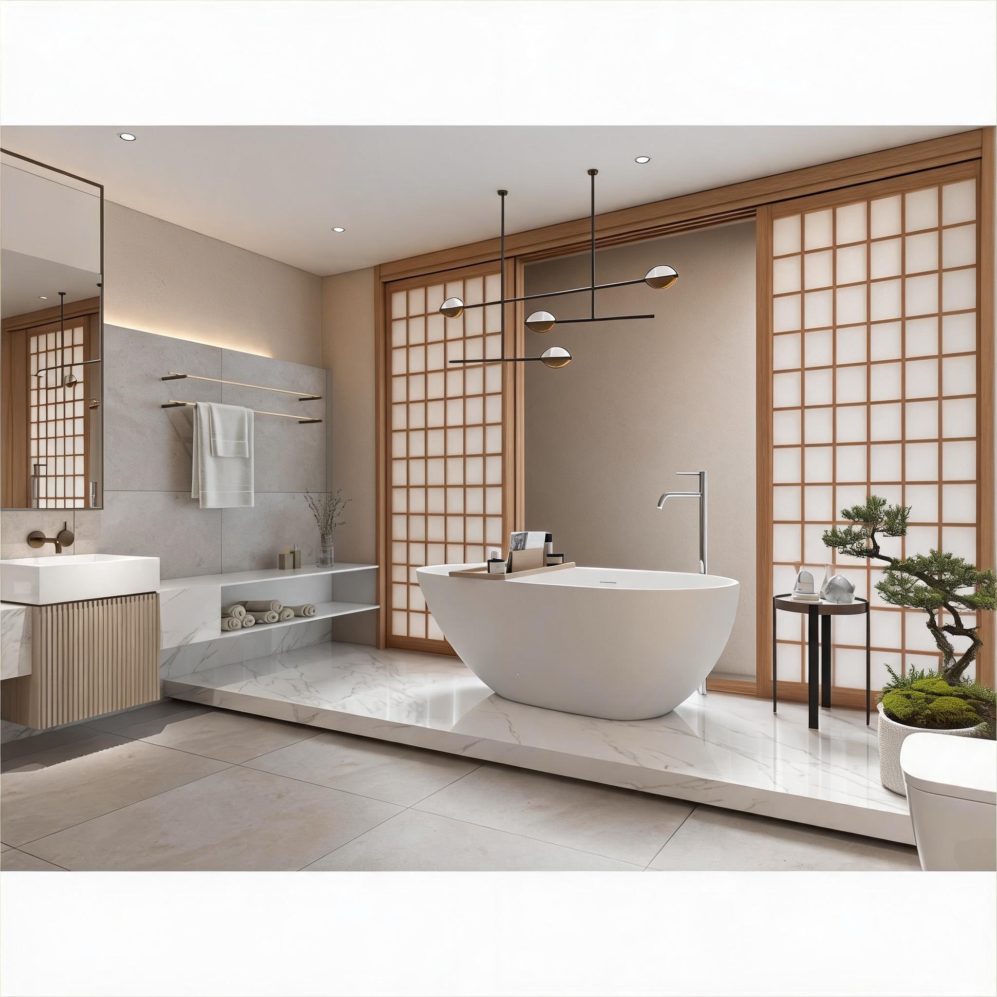 Watnature Solid Surface Stone Resin Freestanding Soaking Bathtub Bathroom Spa Tub Classic White 59 Inch With Overflow Drain #E3B96B8SN79C