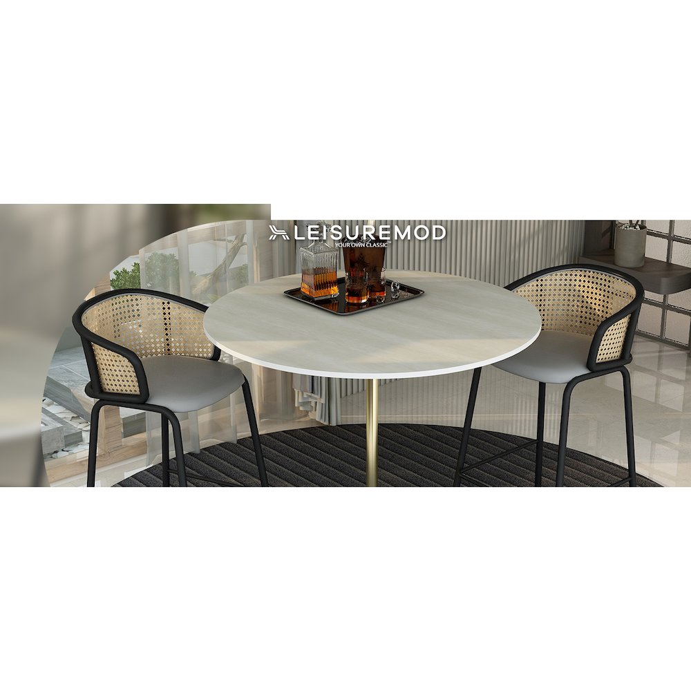 Leisuremod VT43BG-48LNW Patio-Tables - View #11