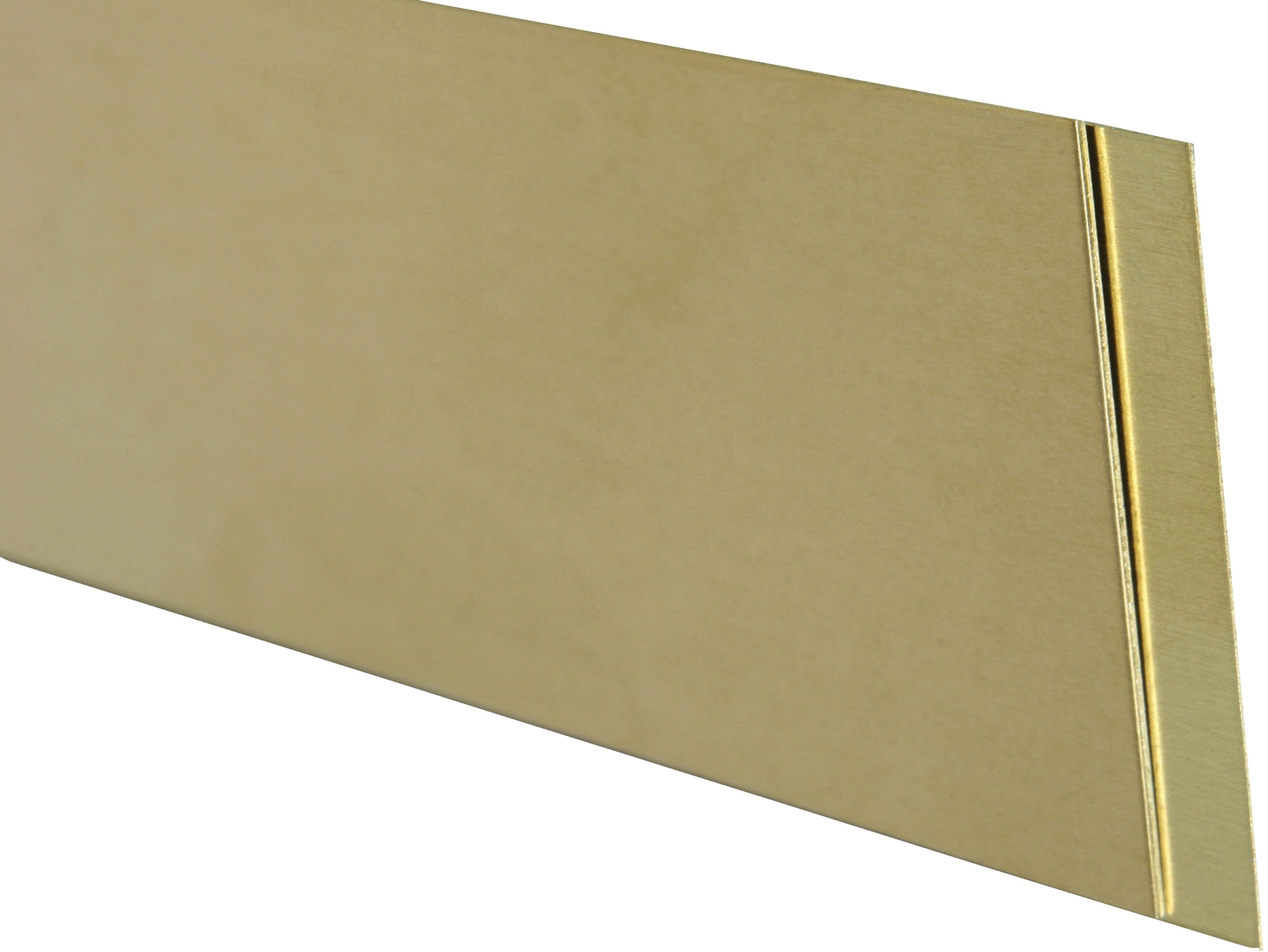 K&S Precision Metals KS Precision Metals 8225 Brass Strip 0.25 in x 12 in