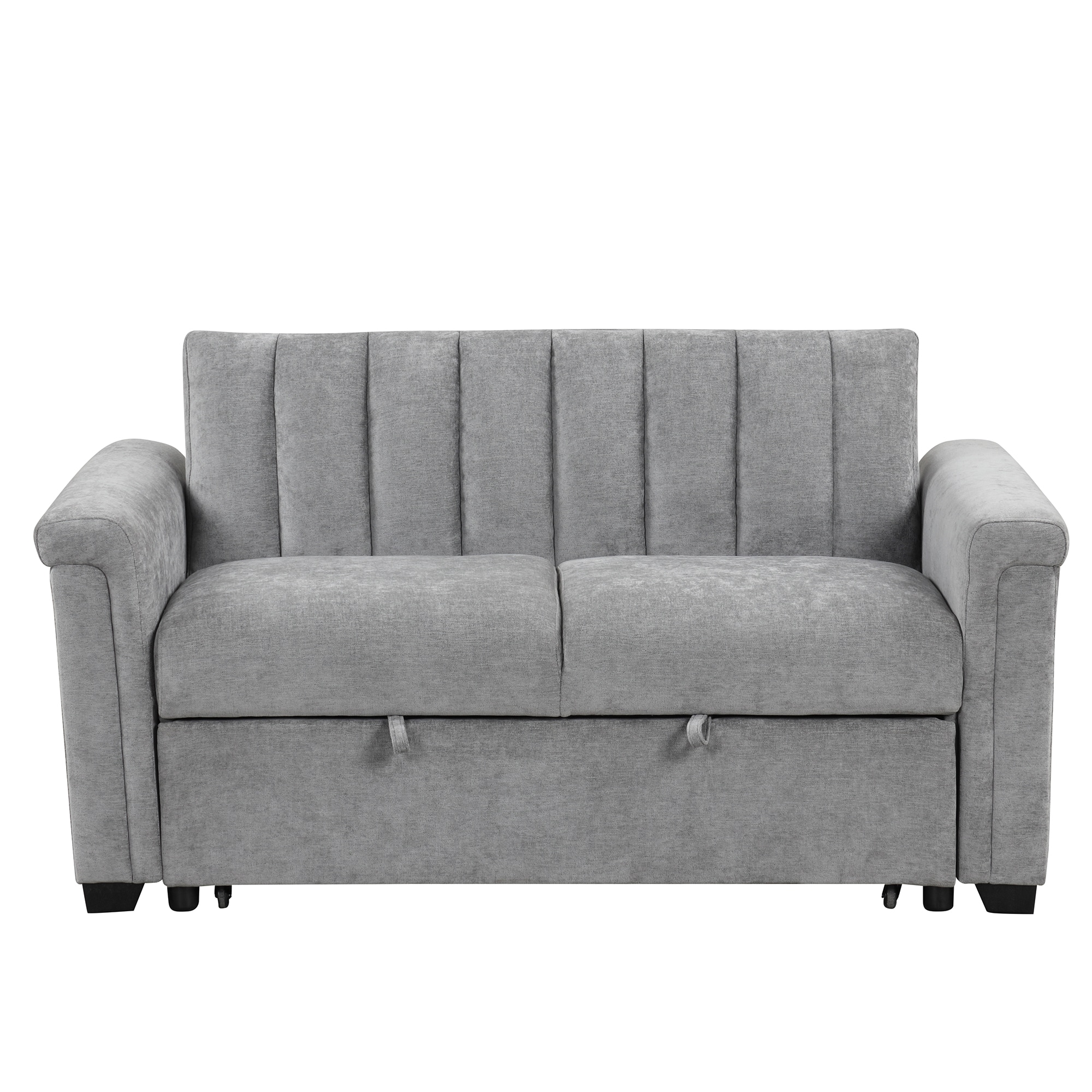 SINOFURN SYA020326GY 61-in Modern Gray 2 -seater Reclining Sleeper