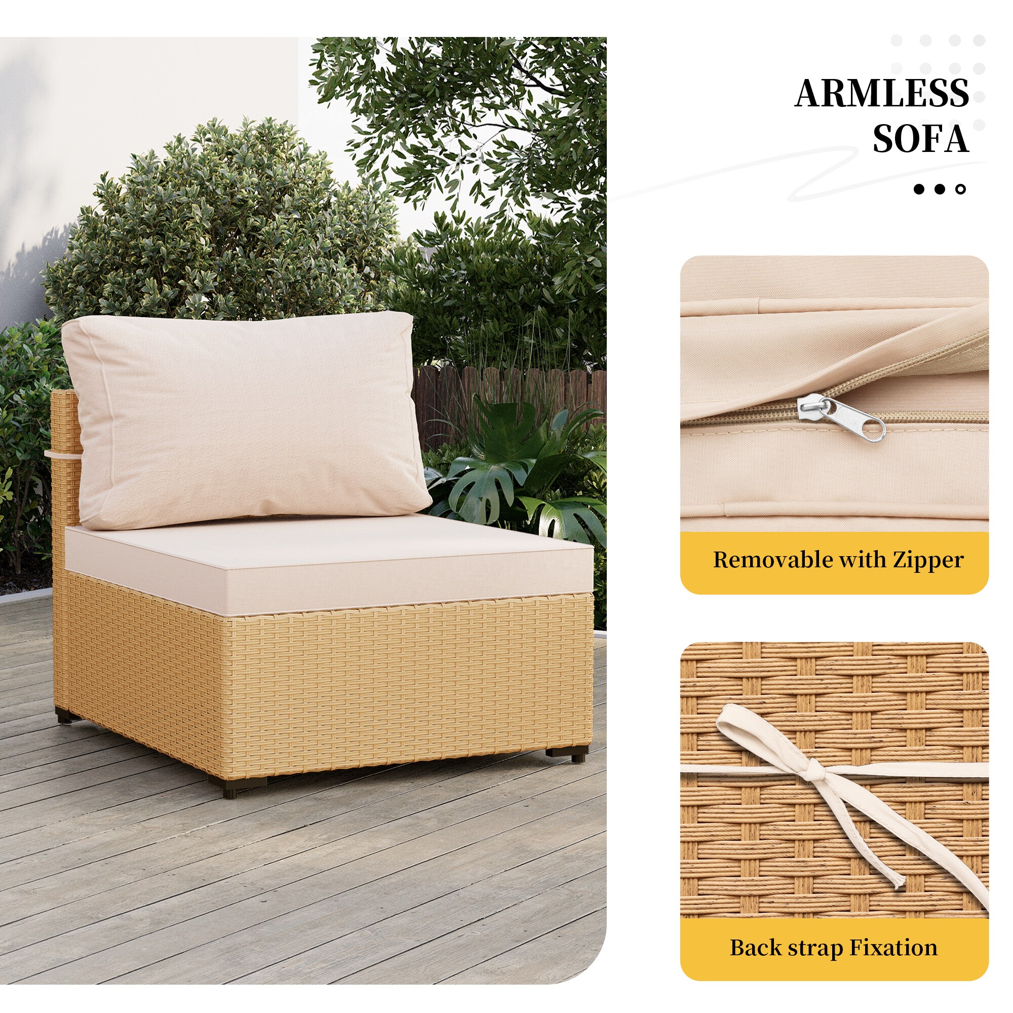 UPHA PL-3CZ-S42MH-H1 Patio-Conversation-Sets - View #6