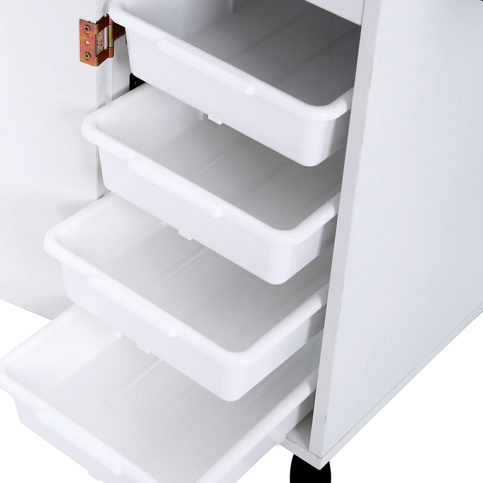 Winado Salon Trolley Storage Hair Tool Holder White in the Utility ...