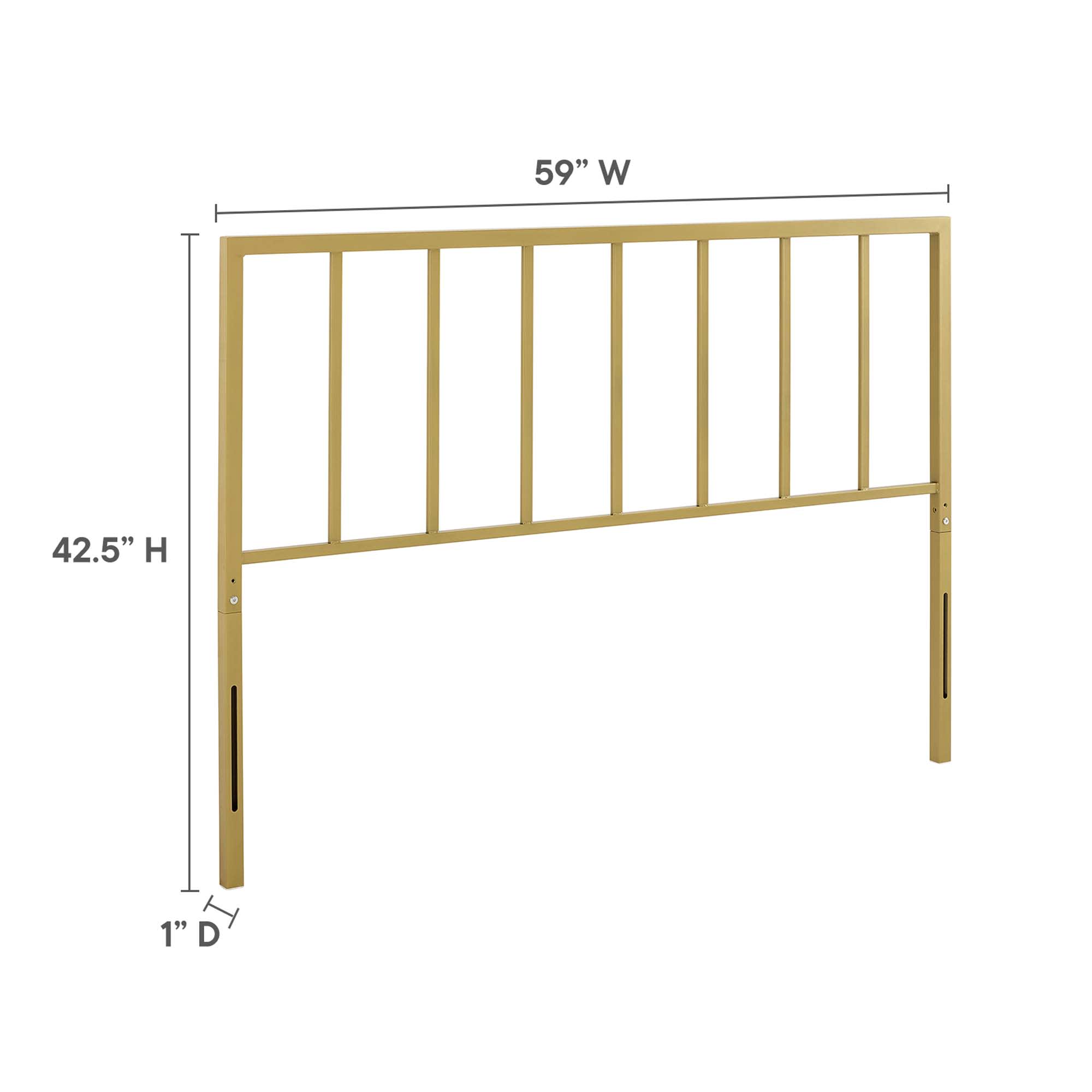 Modway MOD-6170-GLD Upholstered-Headboards - View #8