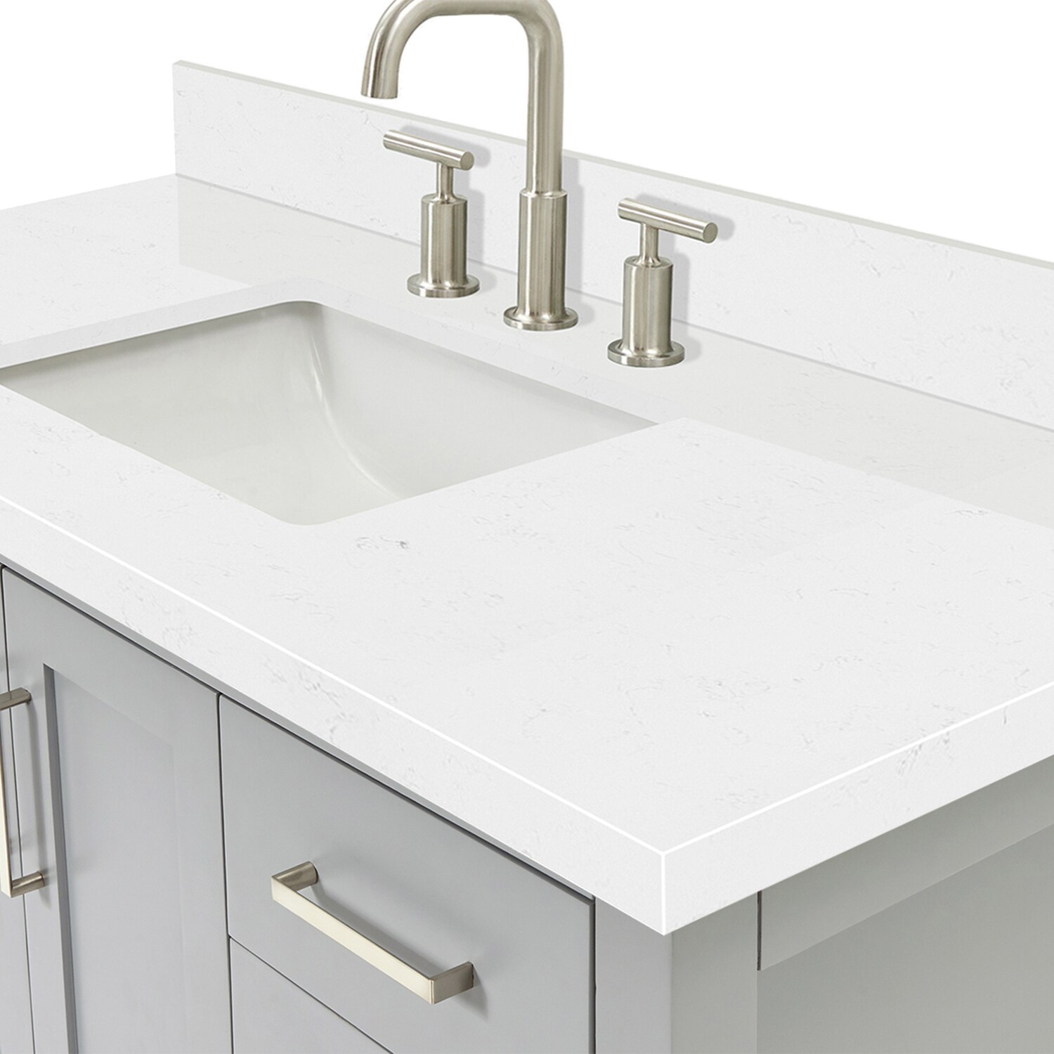 ARIEL S048SCQRVOGRY Bath-Vanity-Combo - View #12