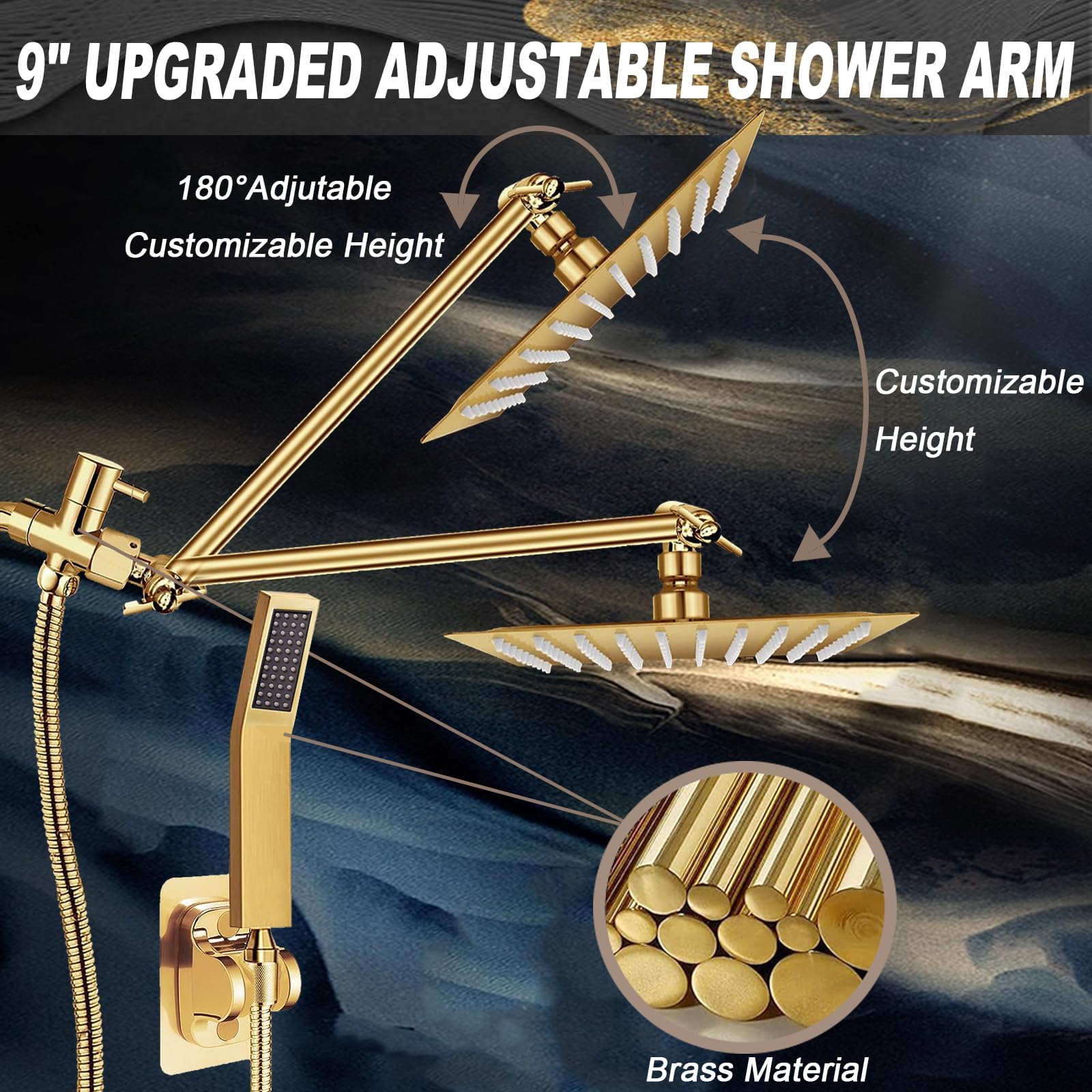 Anqtovp LAN0704N097 Fixed-Showerhead - View #4