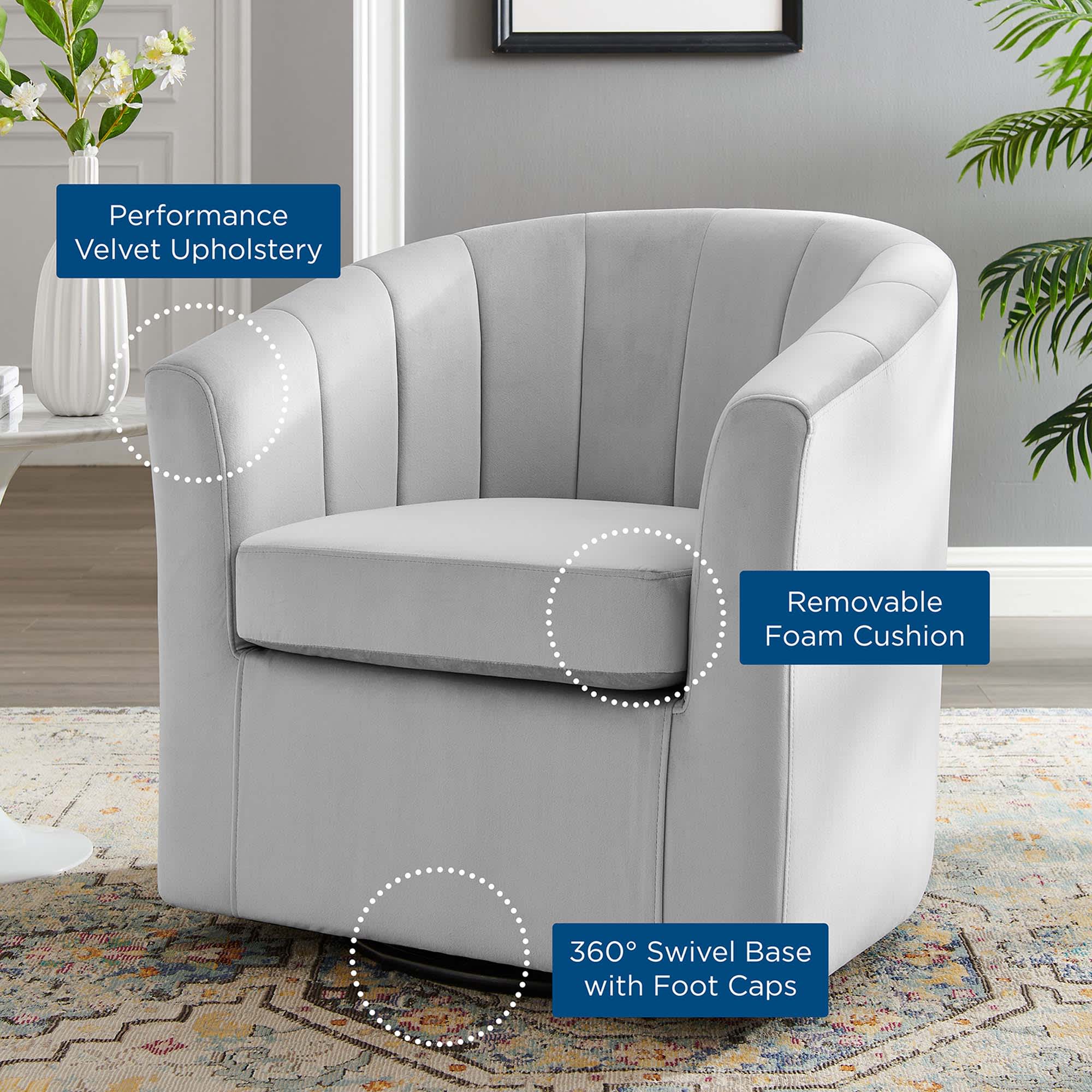 Modway EEI-4139-LGR chairs - View #3