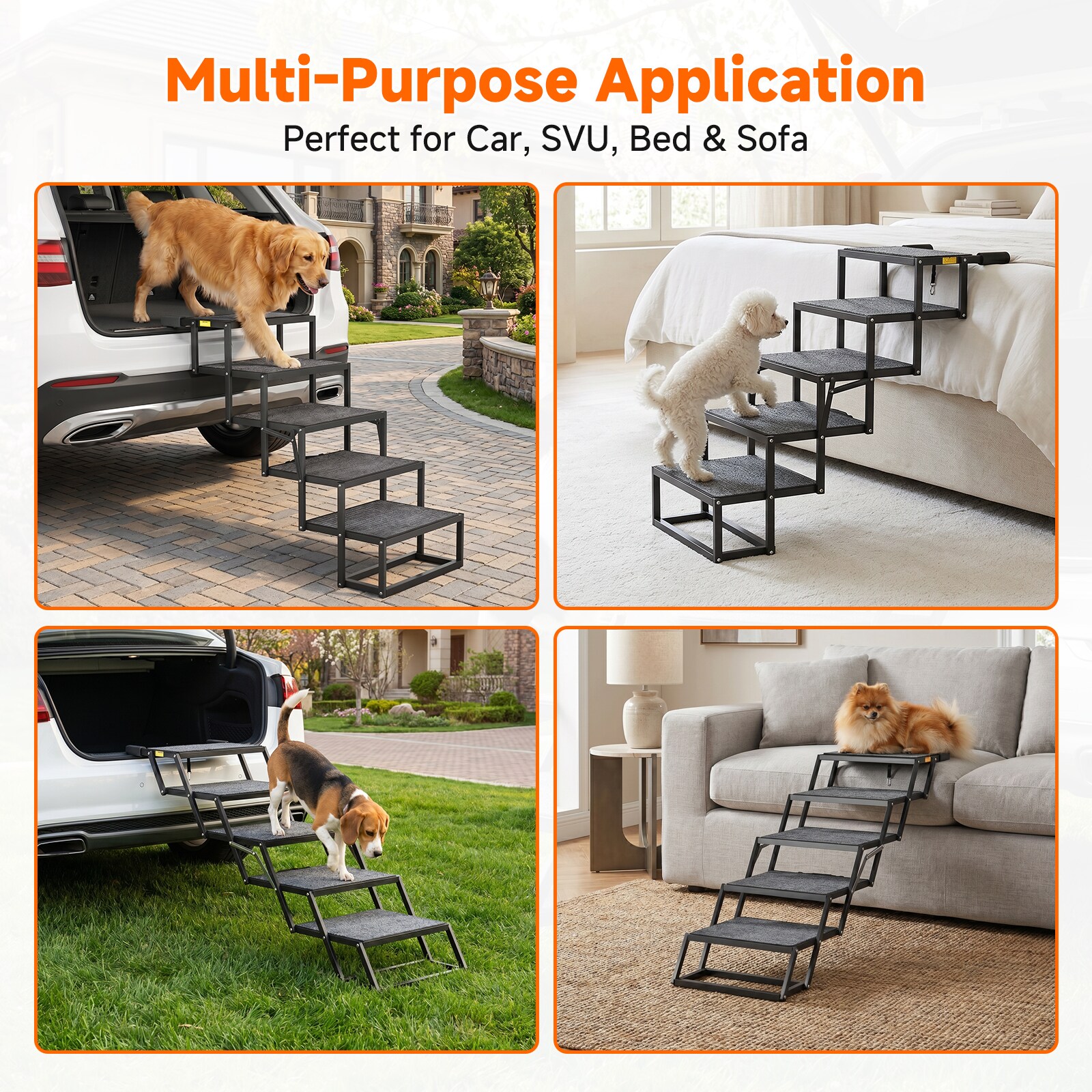 Esazn I1331671-BKLT-L-GY01 Pet-Steps - View #8