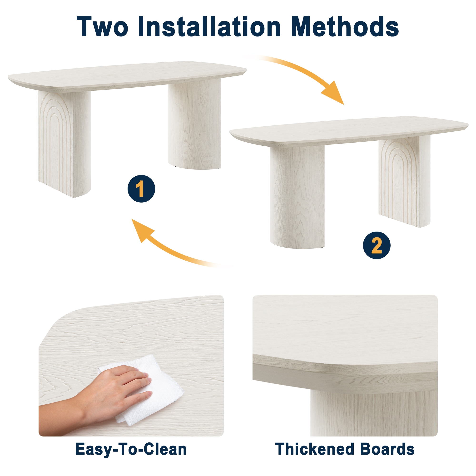 Clihome CL-WF-DT-1660A Dining-Tables - View #11