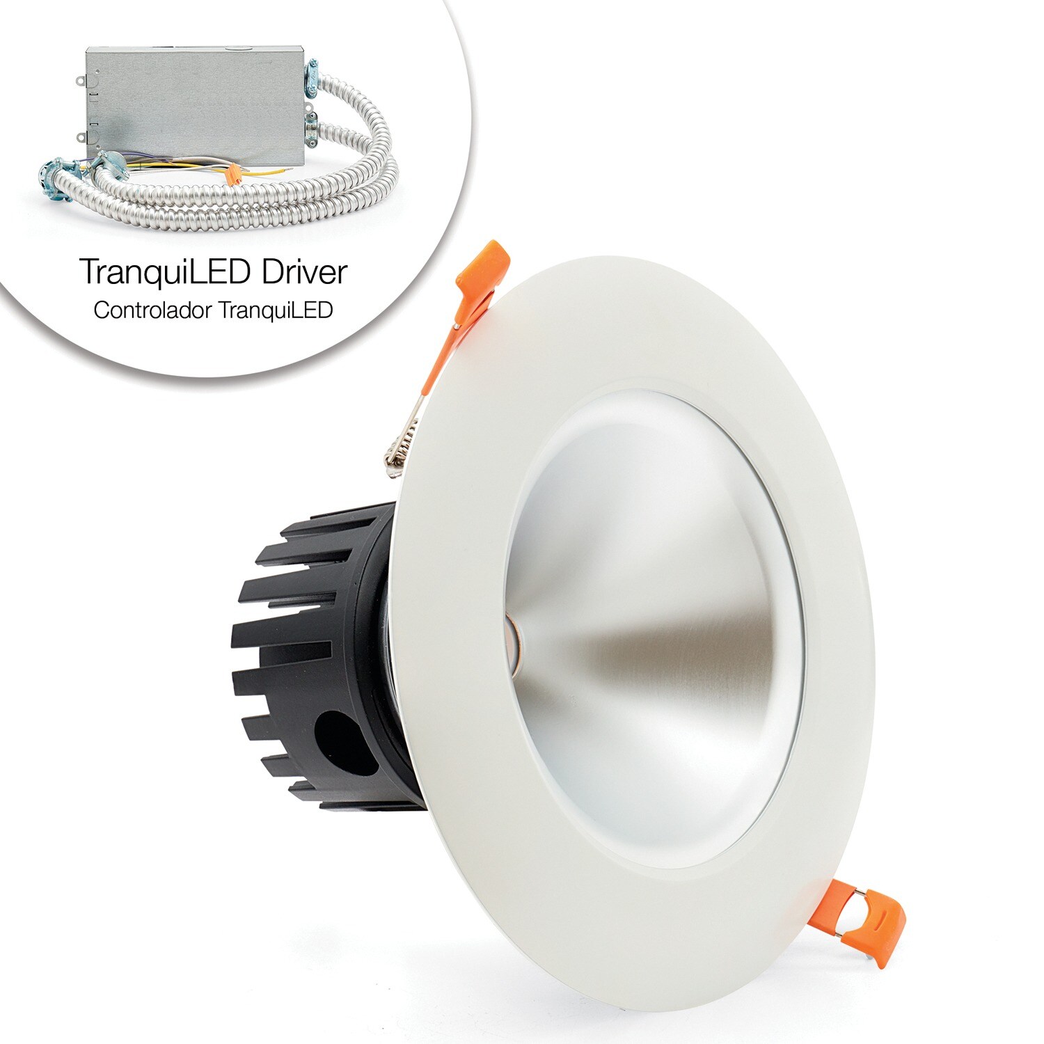Tentacle Udtale Lamme Verbatim TranquiLED White 6-in 2300-Lumen Warm White Round Dimmable Canless Recessed  Downlight at Lowes.com