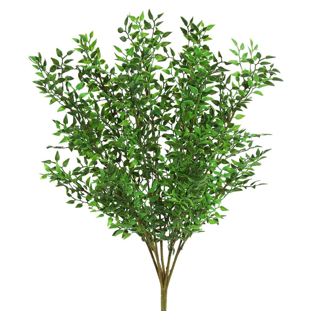 Vickerman FK171101 20-in Green Indoor Mixed Greenery Artificial Plant