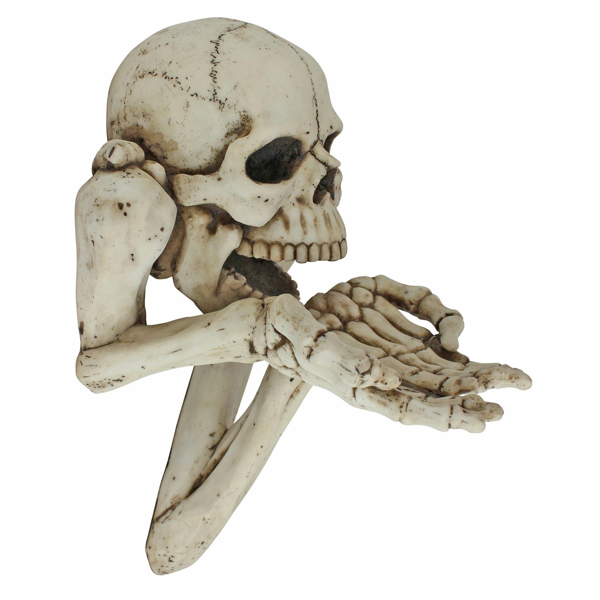 Design Toscano CL6762 12.5-Inches Hanging Skeleton Figurine Sculpture