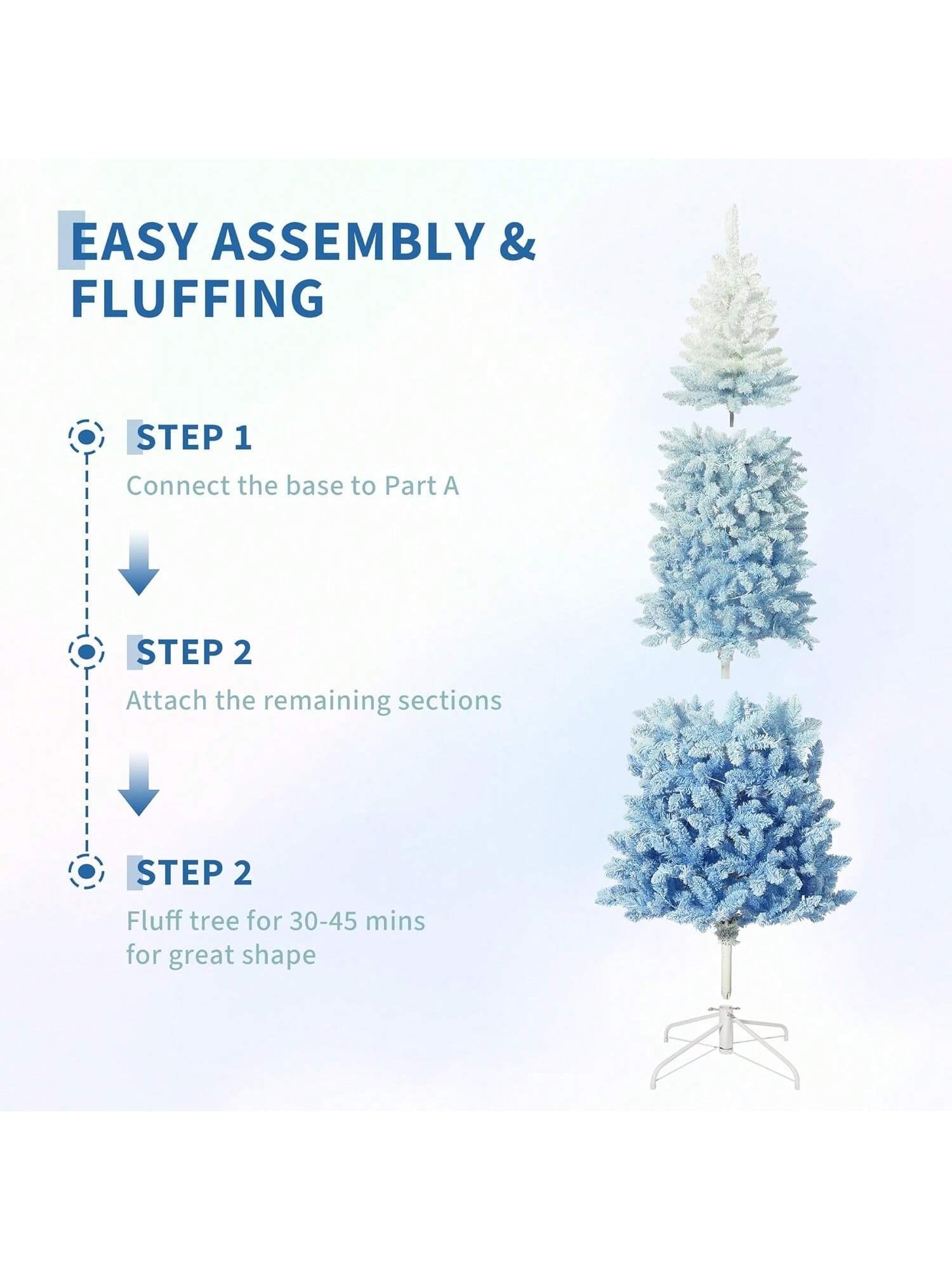 Qeetex BY-PHK-35HX9NQT Artificial-Christmas-Trees - View #5