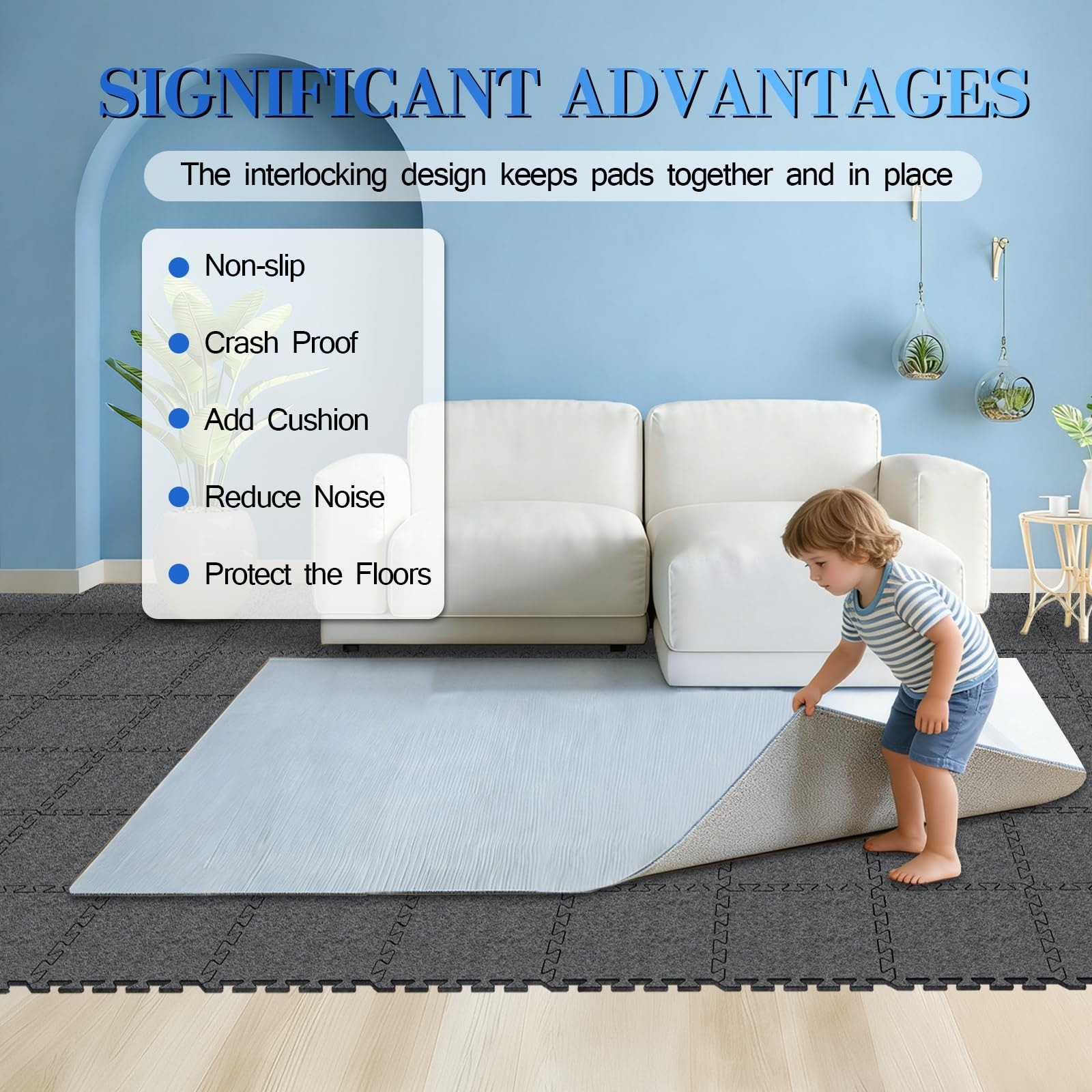 SenQWFa M05SQ13086 Rug-Pad - View #3