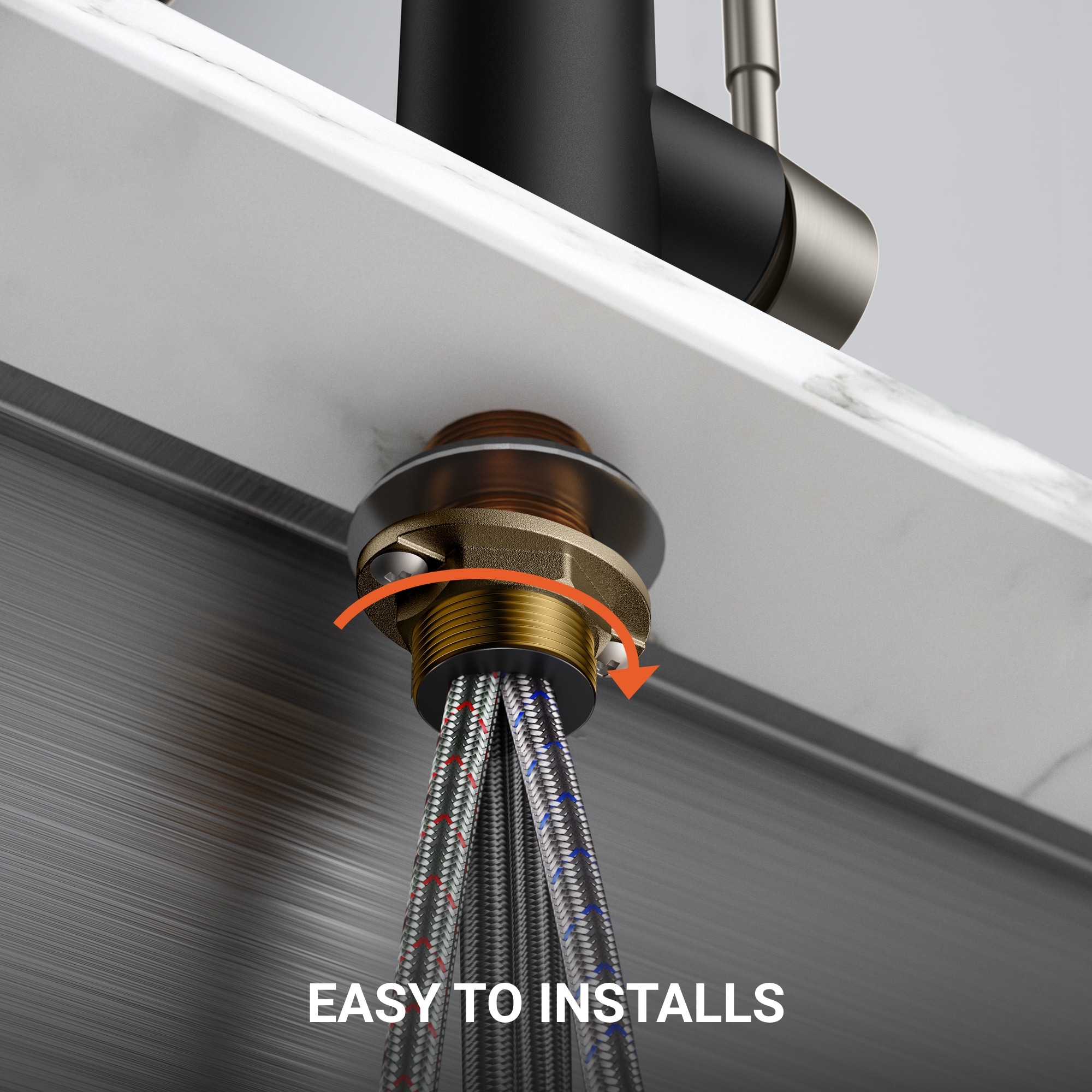 androme AA22004BL Kitchen-Faucets - View #4