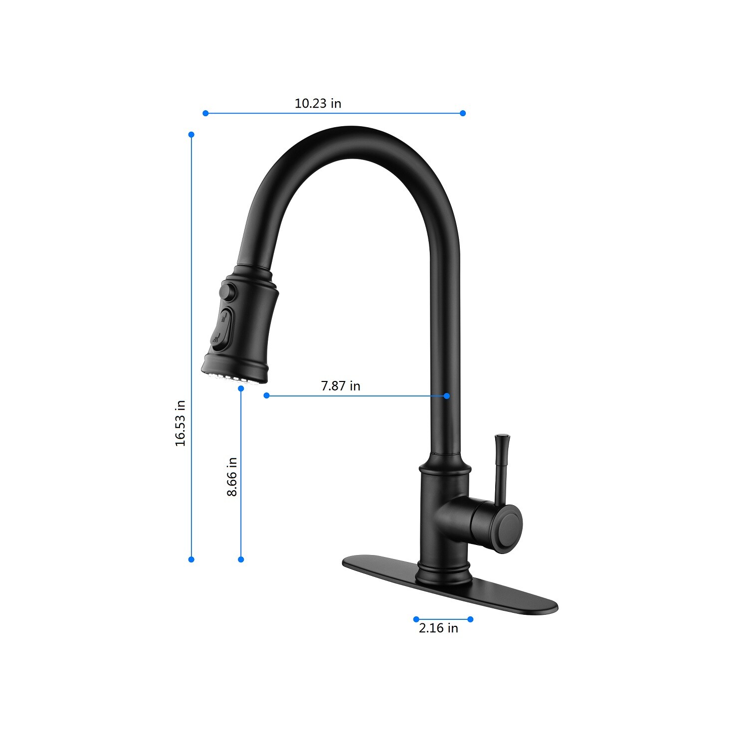 LUXEYARD DS-J-P182880-W2287 Kitchen-Faucets - View #7