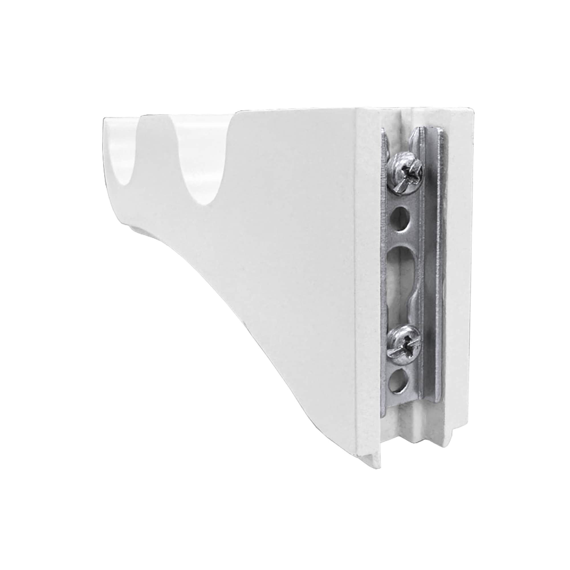 Lumi Home Furnishings 138SBKTWH Curtain-Brackets - View #4