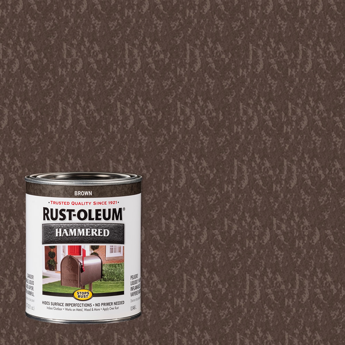 Rust-Oleum Stops Rust Semi-gloss White Enamel Oil-based Interior Paint  (1-quart) in the Interior Paint department at