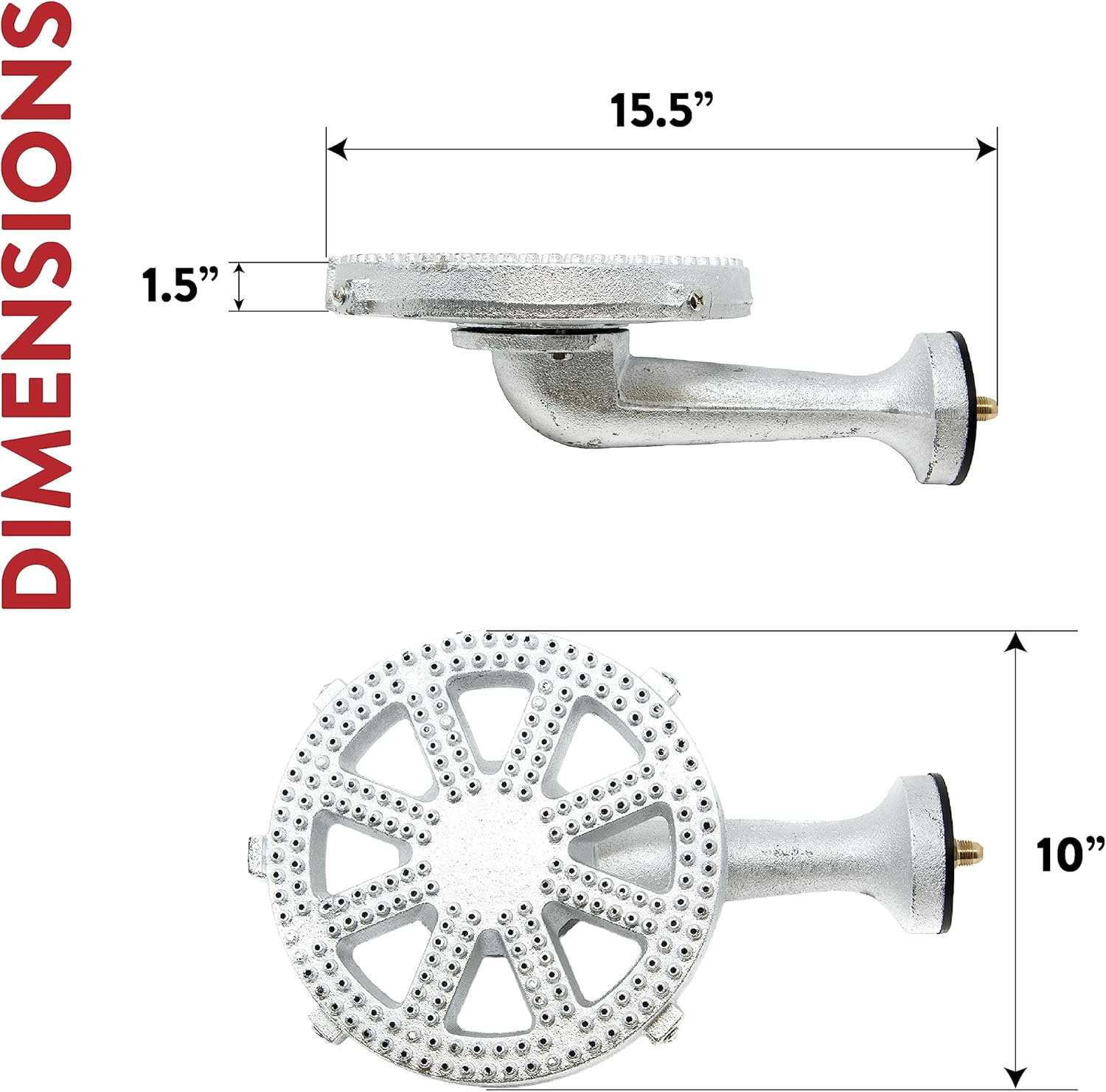 GasOne 50270 Gas-Grill-Burners - View #4