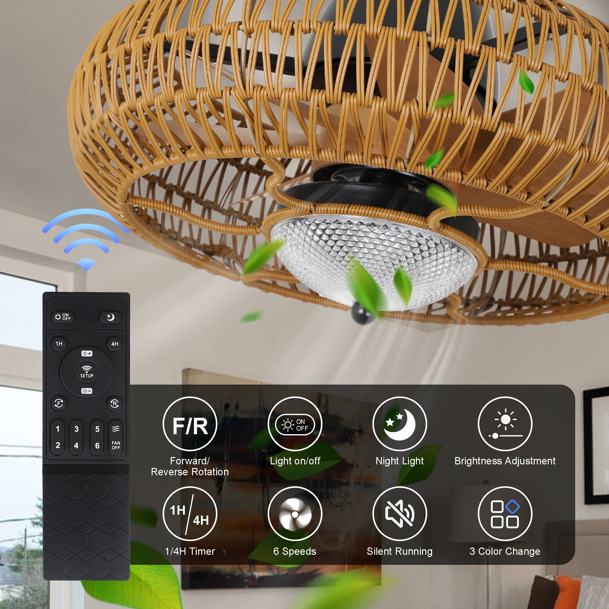 Sunrinx MG9-CF-3 Ceiling-Fans - View #6