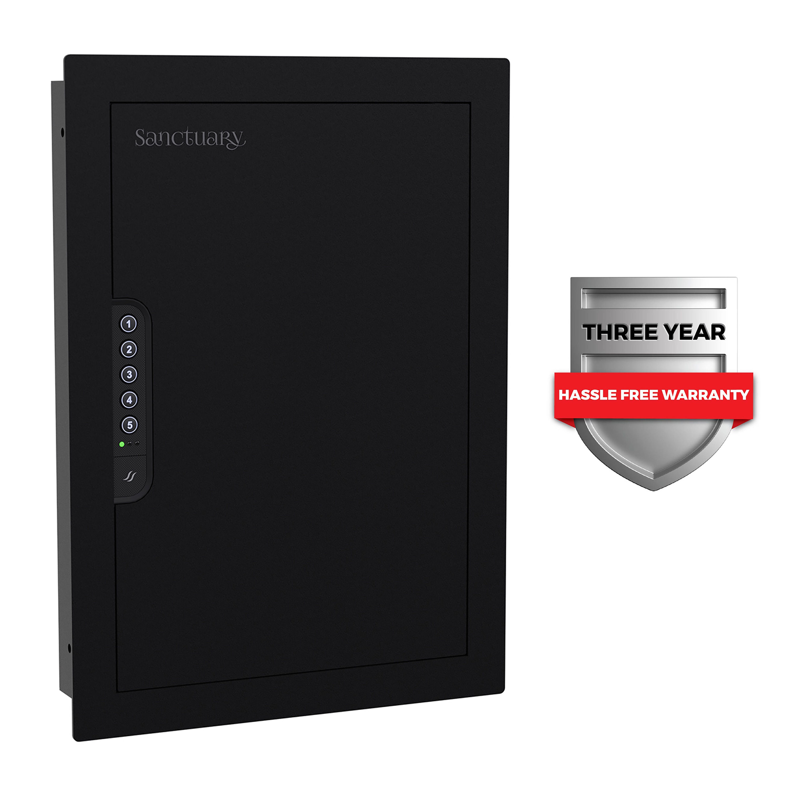Sanctuary 0.49-cu ft Wall safe with Electronic/Keypad Lock #SA-IWV-B
