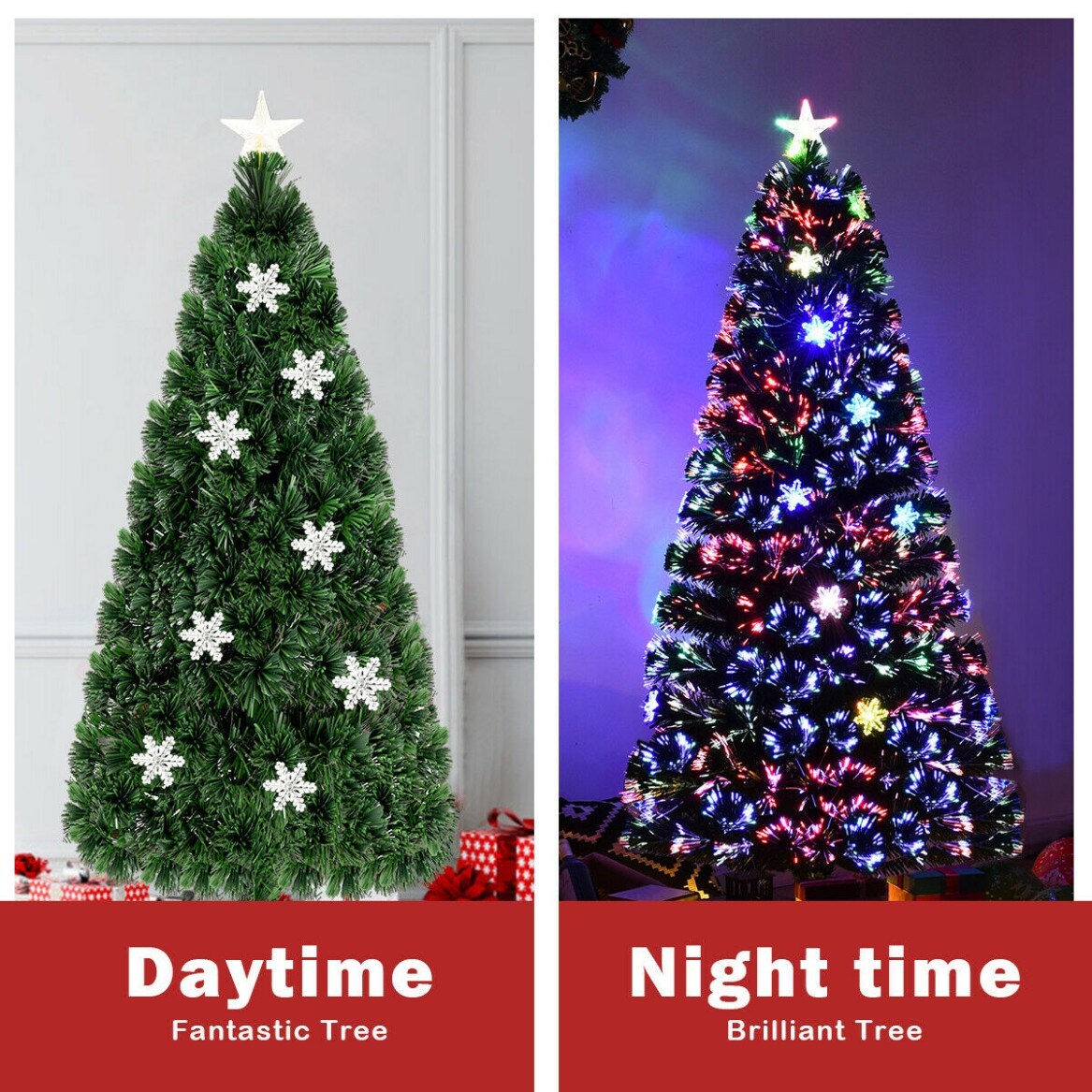 LIVIZA HYS22746US Artificial-Christmas-Trees - View #2