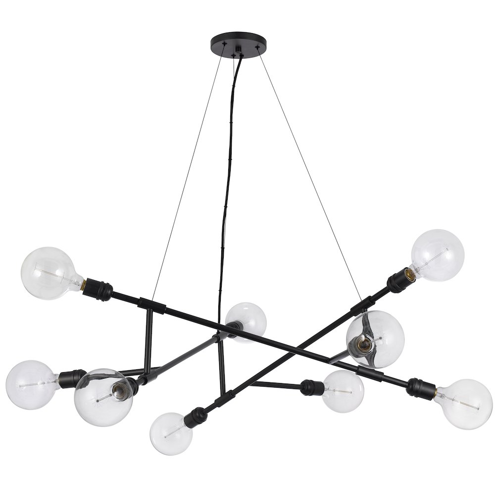 Cal Lighting Massena 9 Light Oversized Chandelier by Cal - FX-3800-9