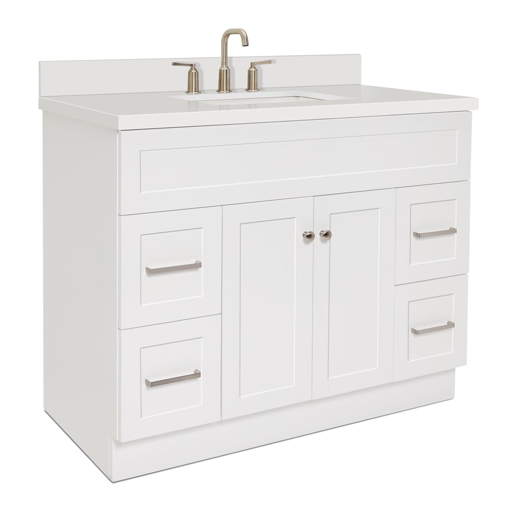 ARIEL F043SWQRVOWHT Bath-Vanity-Combo - View #3