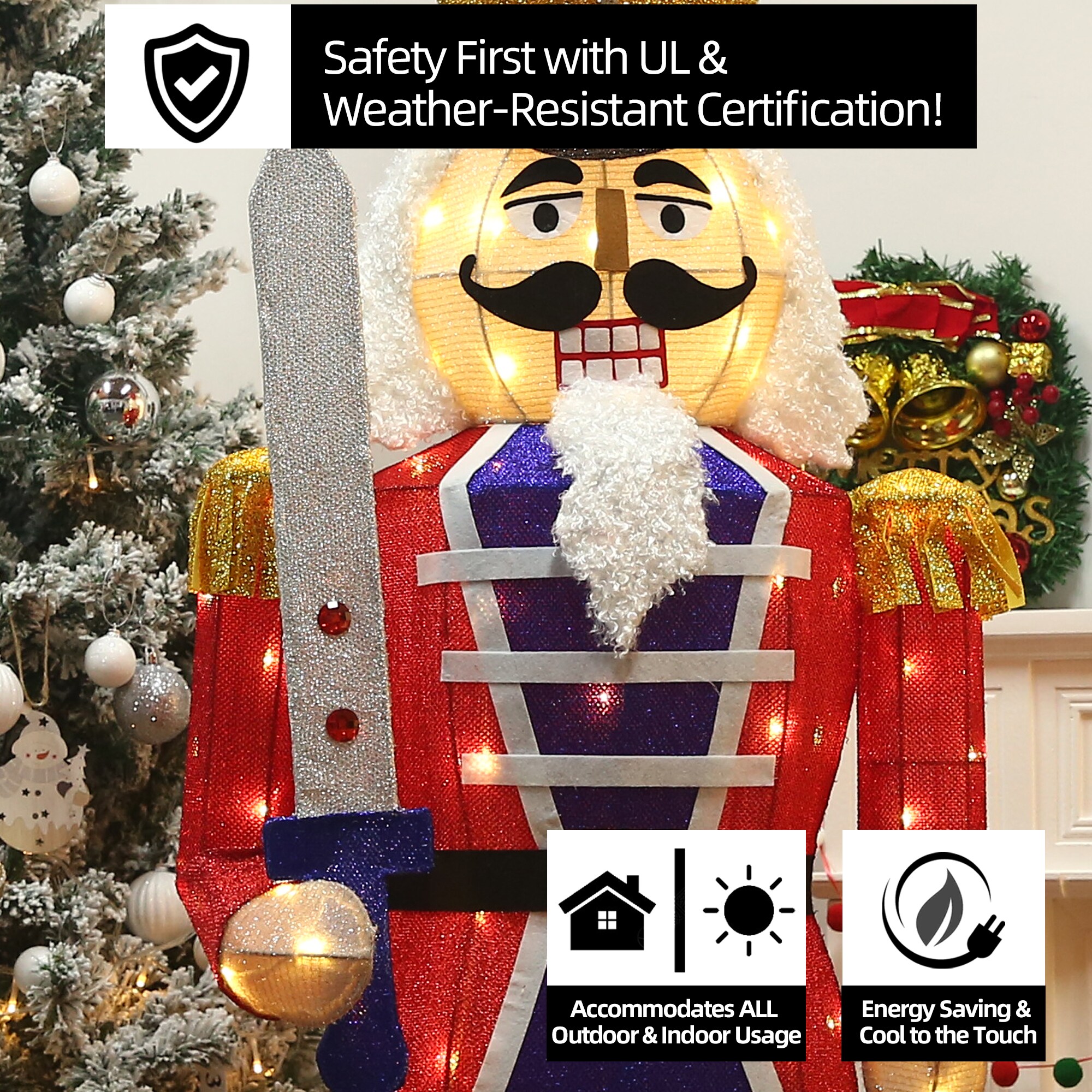 Starfree HOXSOD0101RED Outdoor-Christmas-Decor - View #3