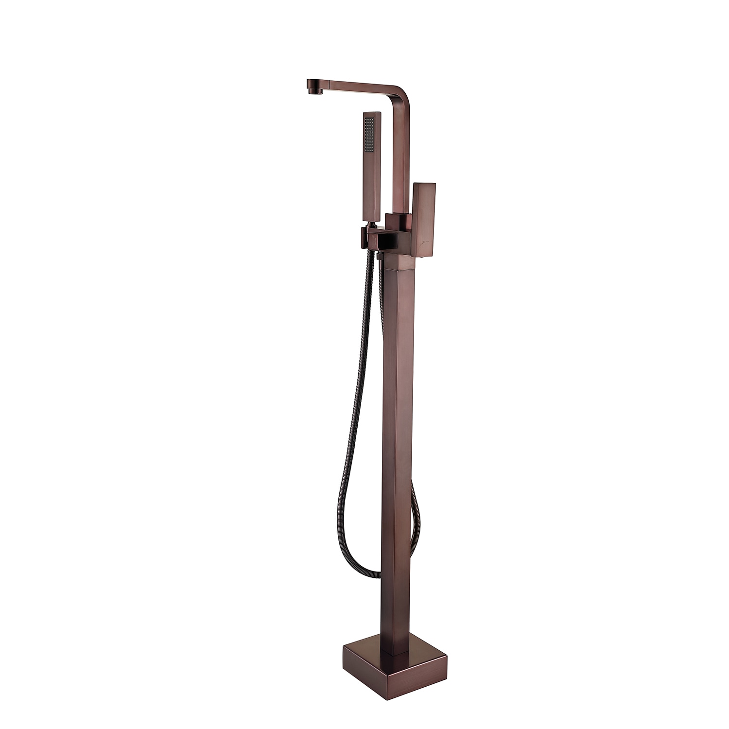 Maincraft HHK004RB Oil rubbed bronze 1-handle Freestanding Low-arc Bathtub Faucet with Hand Shower ( Valve Included )