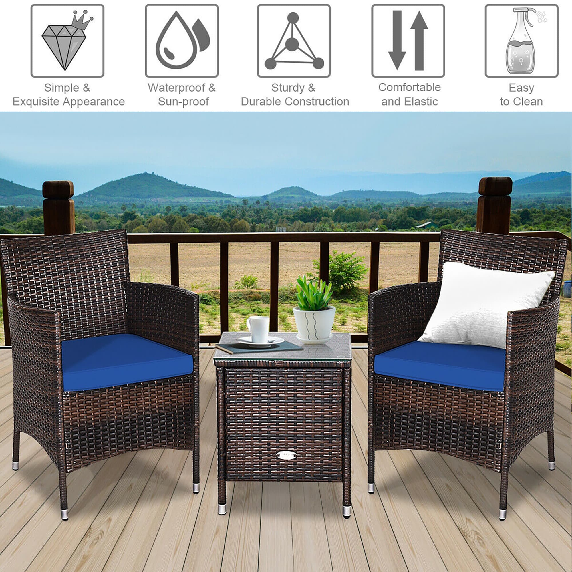 BABOOM BOM-50NY-CO Patio-Conversation-Sets - View #8