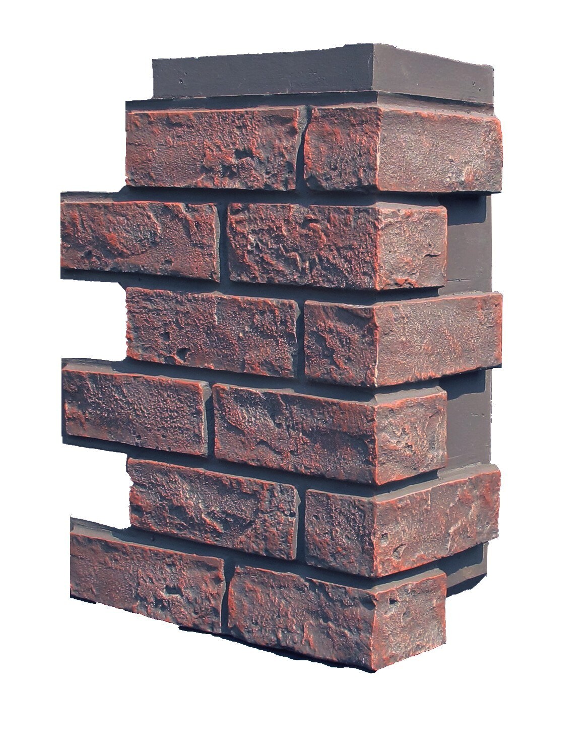 Nextstone Brick 5.16-sq Ft Antique Red Faux Stone Veneer In The Stone 