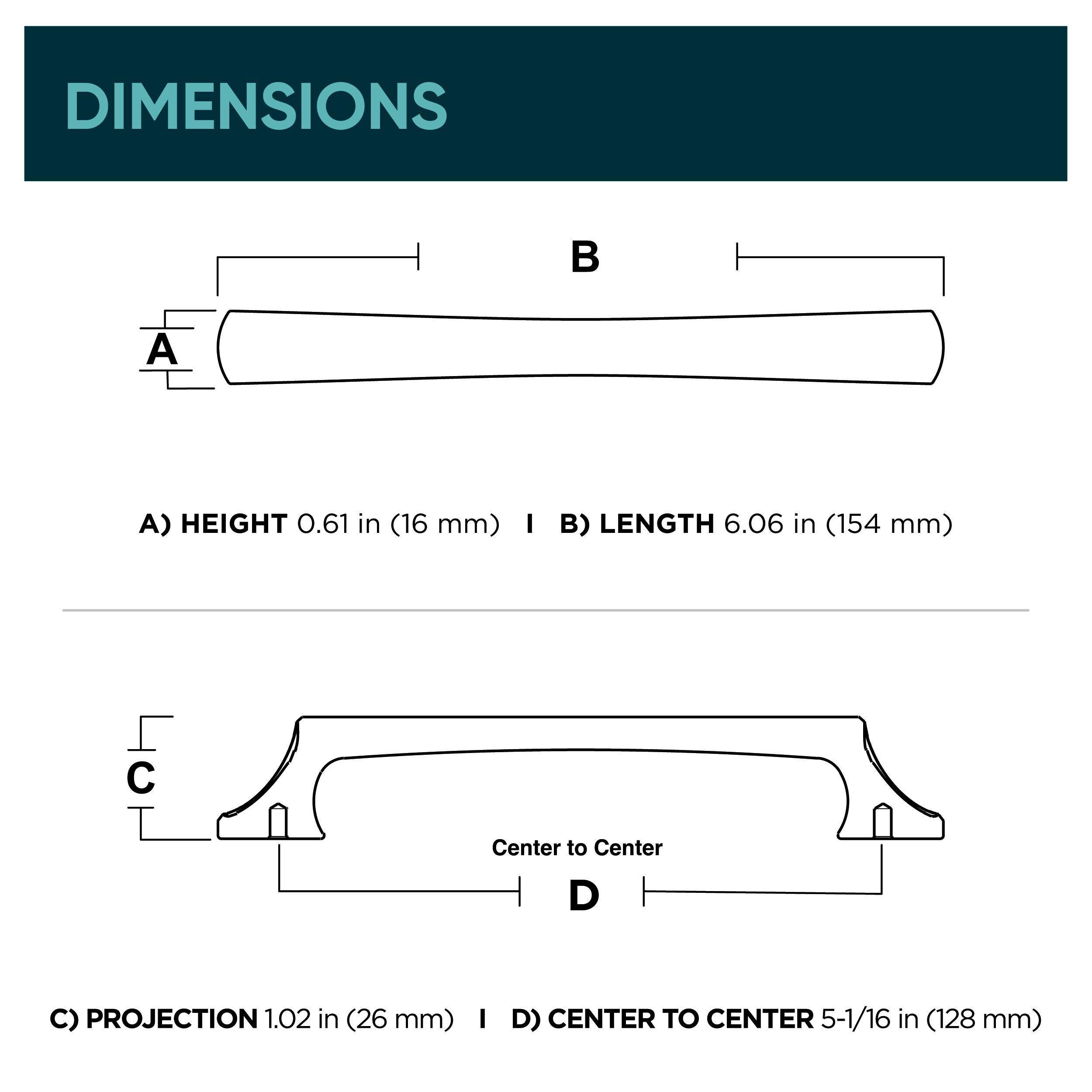Origin 21 P46412W-FB-K1 Cabinet-Pulls - View #6