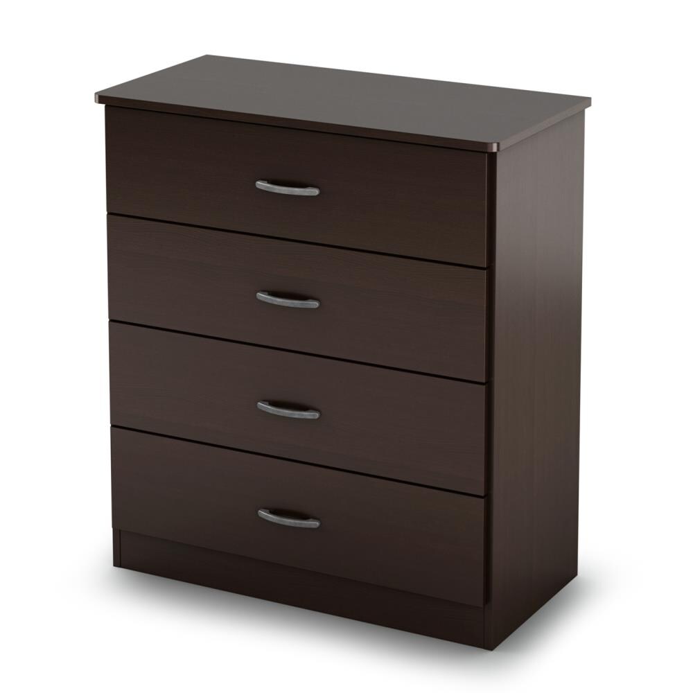 South Shore Furniture Libra Chocolate 4-Drawer Chest at Lowes.com