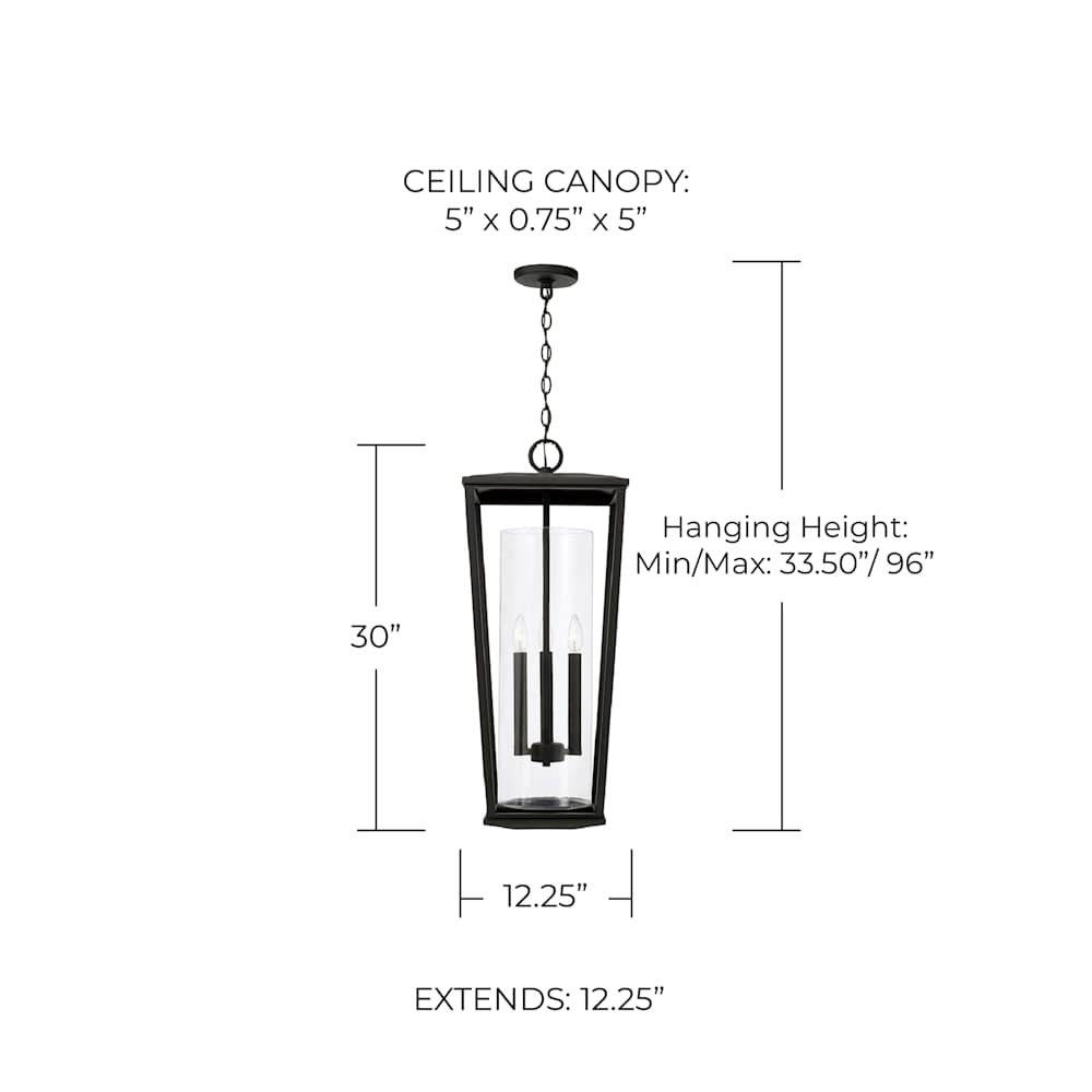 Capital Lighting 948132BK Pendant-Lights - View #2