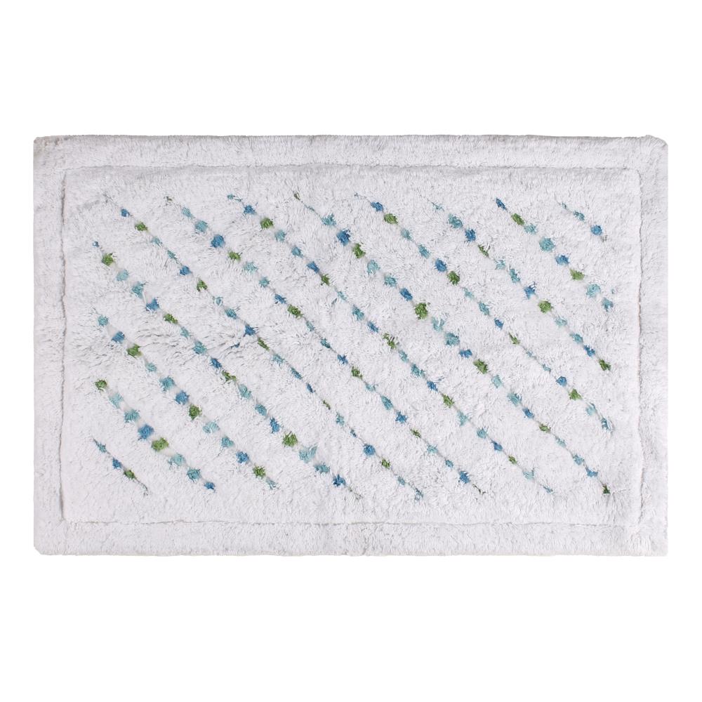 Saturday Knight Limited Atlantis 20-in x 30-in Multi Cotton Bath Rug at ...