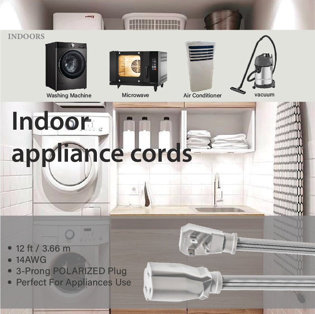 Utilitech 0089 Appliance-Power-Cords - View #7