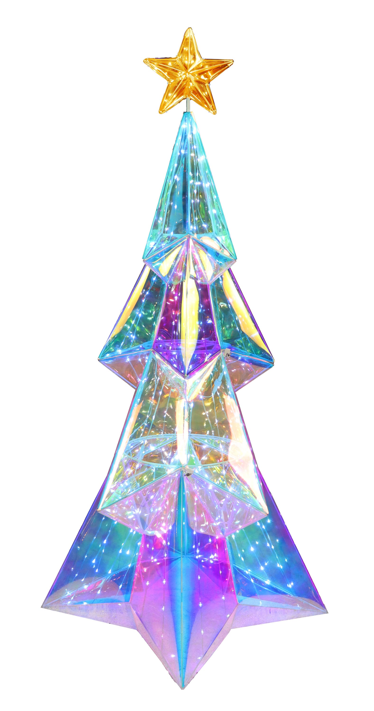 Holiday Living ES79-020L 60-in Freestanding Tree Free standing decoration with White LED Lights