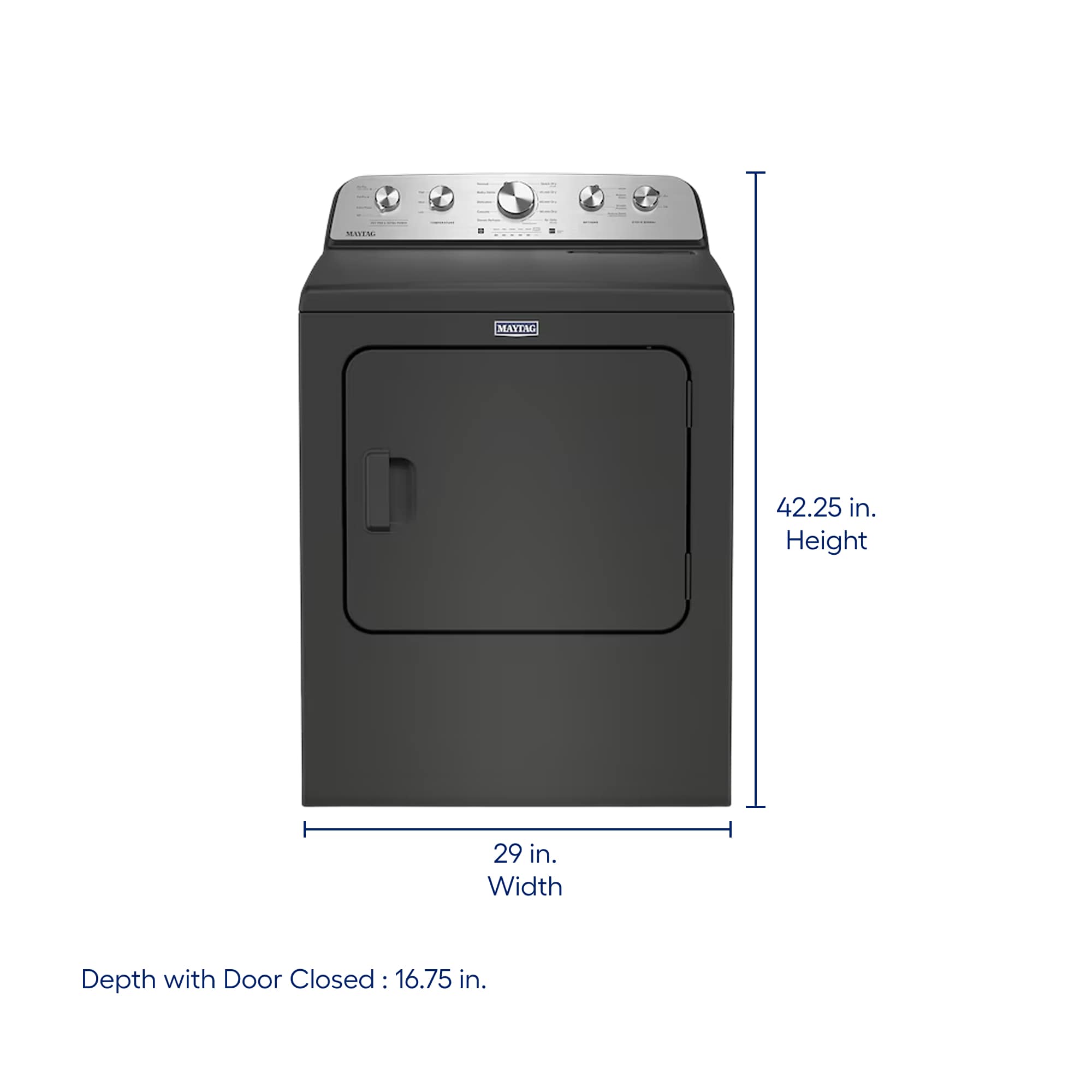 Maytag MED5605RU Elec-Dry - View #3
