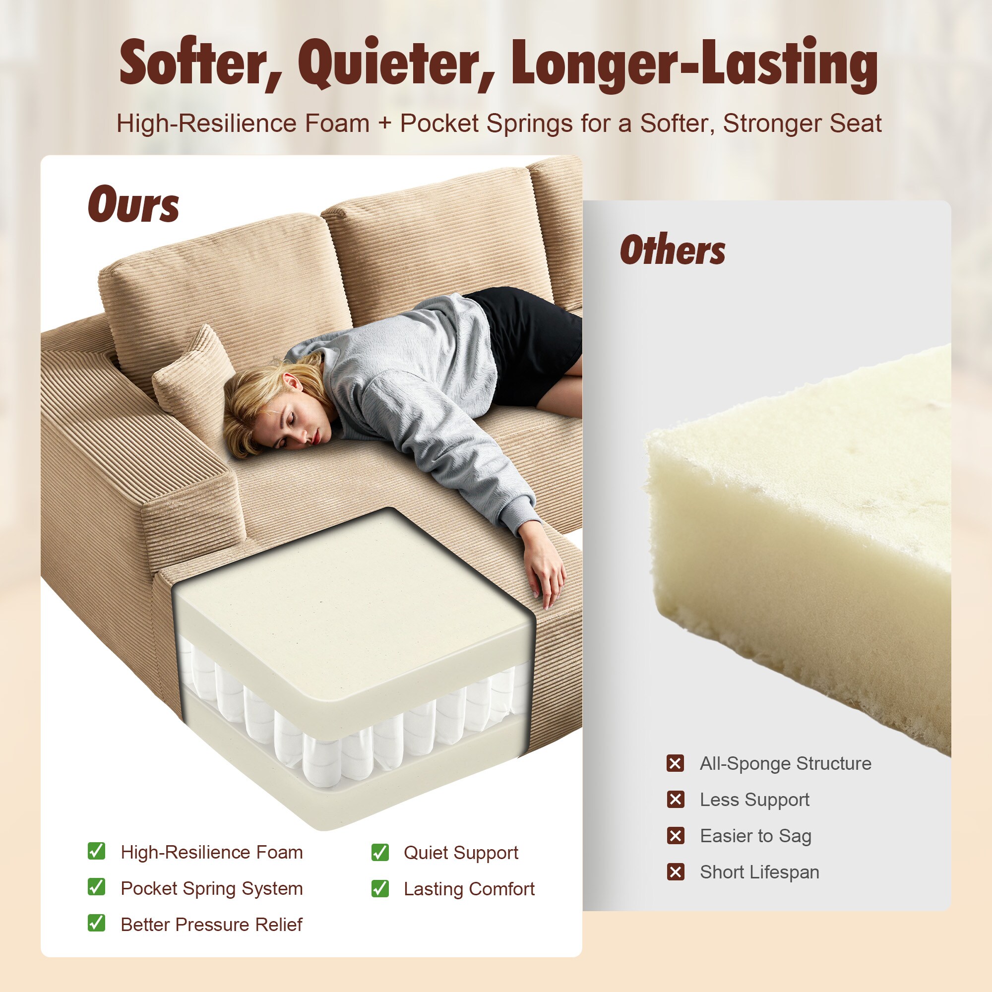 Pouuin SVI-JO800 Sofas-Loveseats - View #6