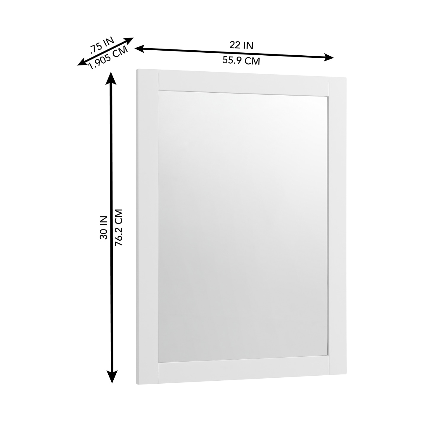 allen + roth 1815MR-22-201 Framed-Bath-Mirrors - View #9