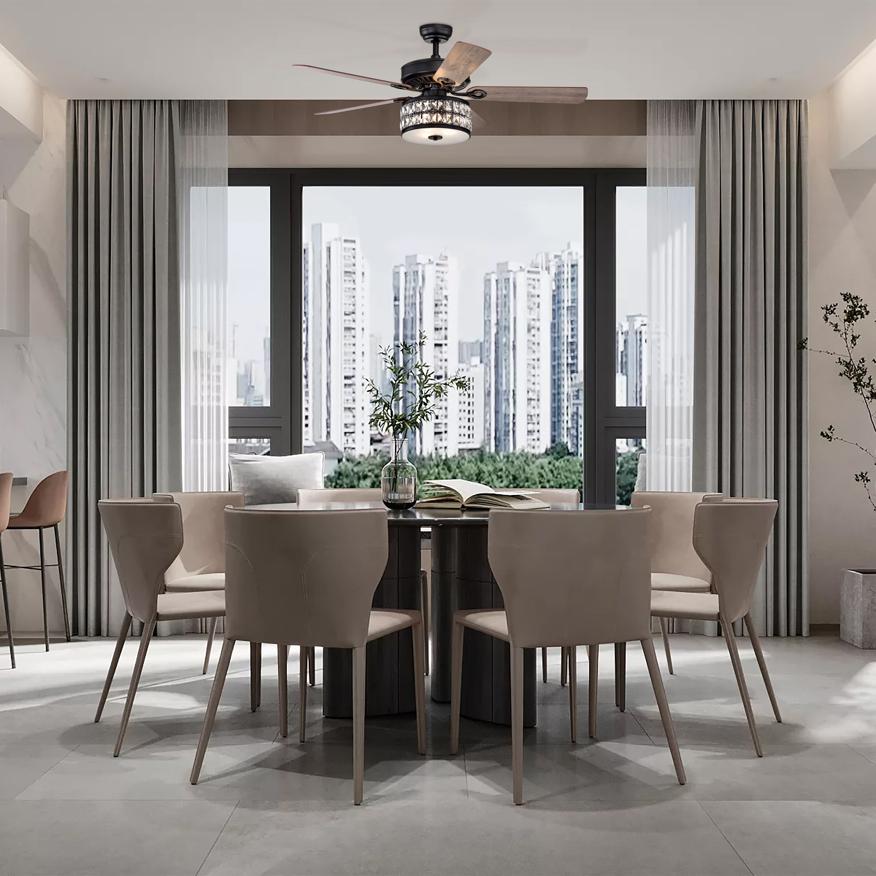 Edvivi FFG7775BK Ceiling-Fans - View #8