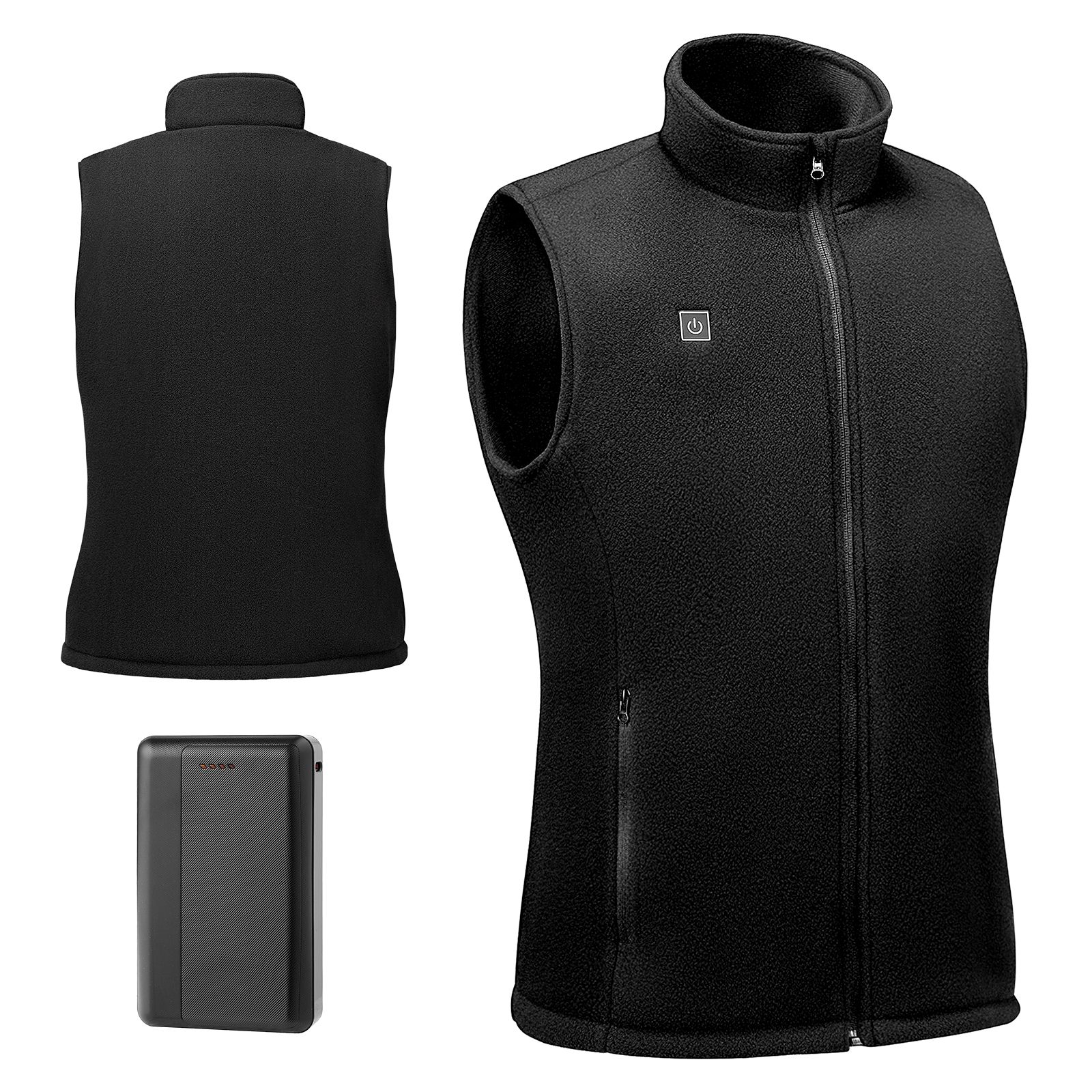 Redliro - Heated Vest Women Electric Heating Vest with 16000 Mah Battery Pack 6 Heating Zones Lig...