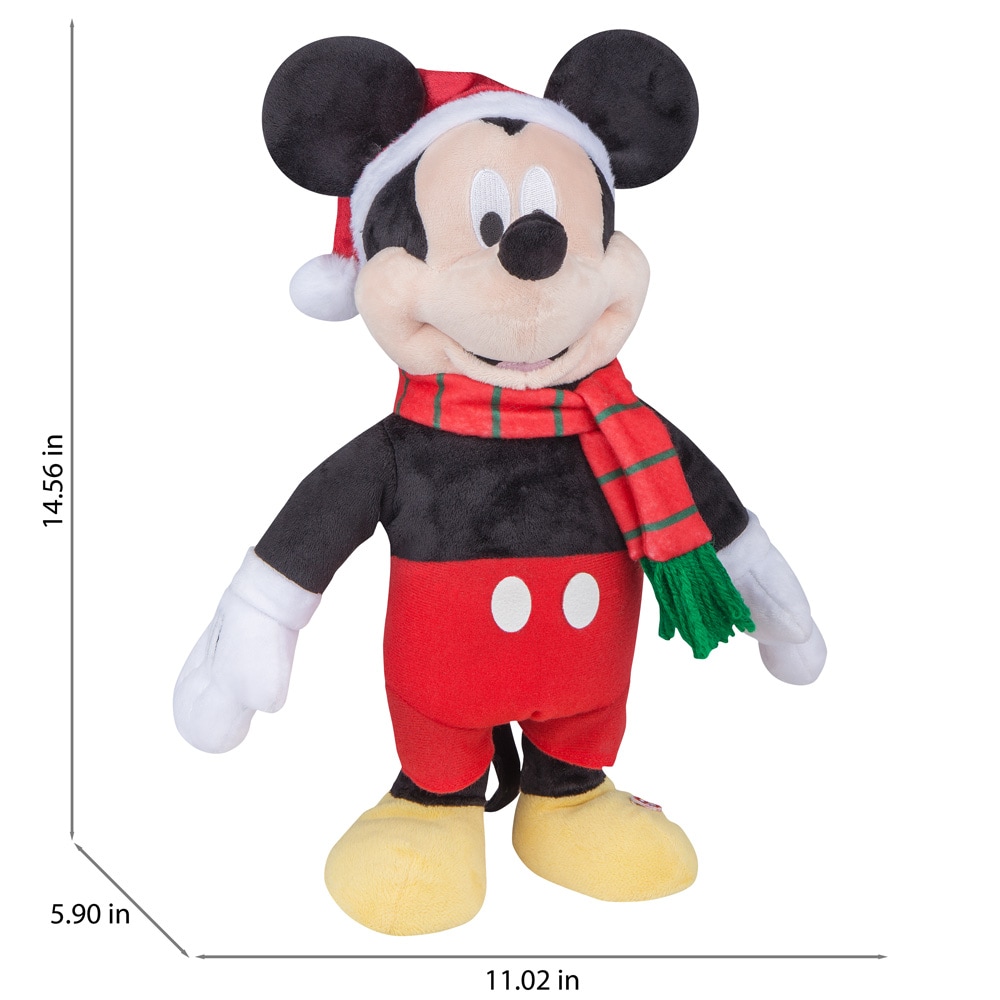 Disney 14.6-in Musical Animatronic Mickey Mouse Toys Battery-operated  Batteries Included Christmas Decor at