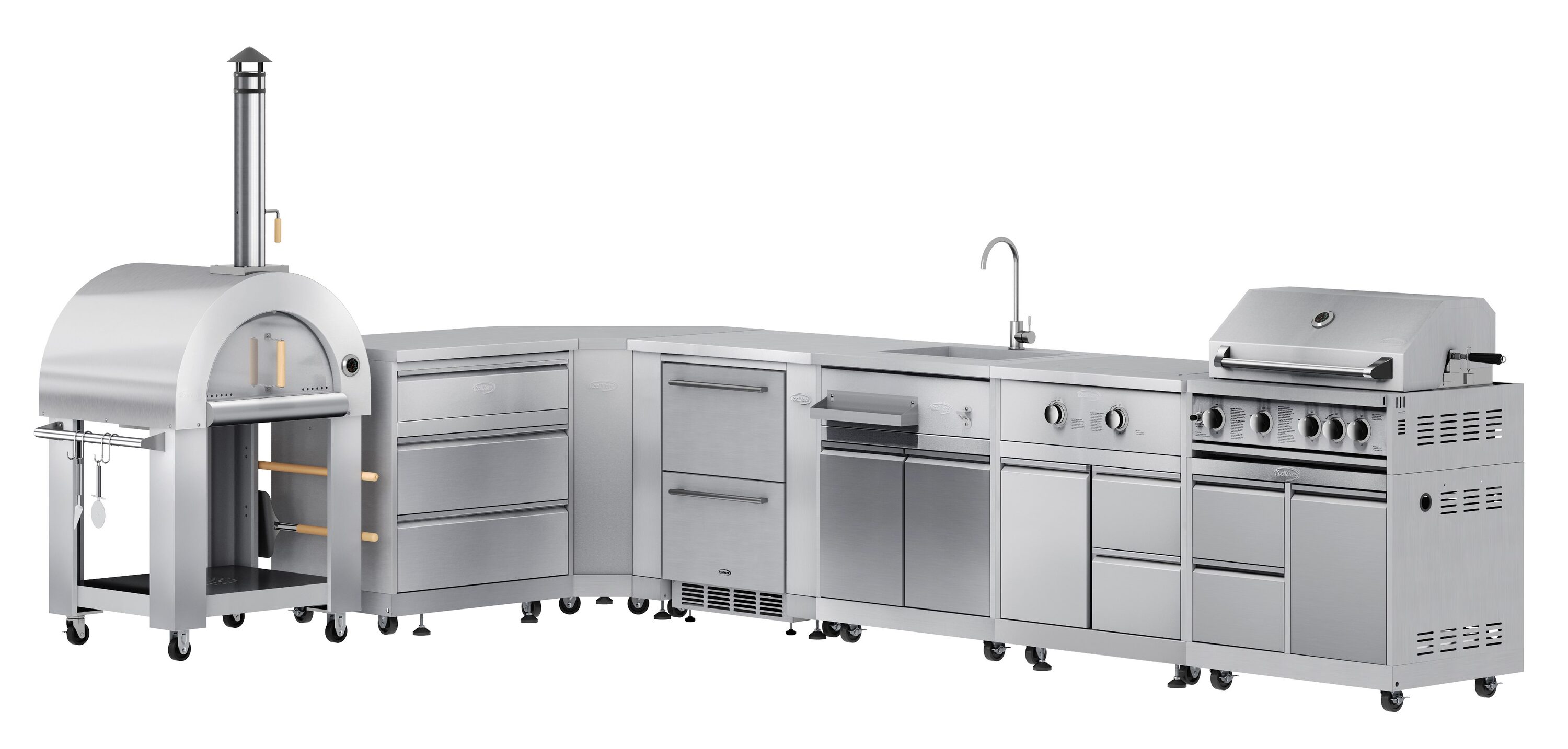 KoolMore LOW-KM-OK106 Stainlesss Steel 5 -Burner Infrared Liquid Propane Gas Grill