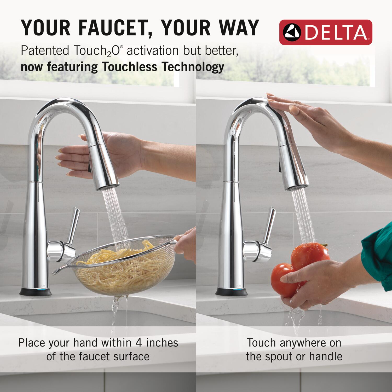 Delta 9913TL-DST Kitchen-Faucets - View #3