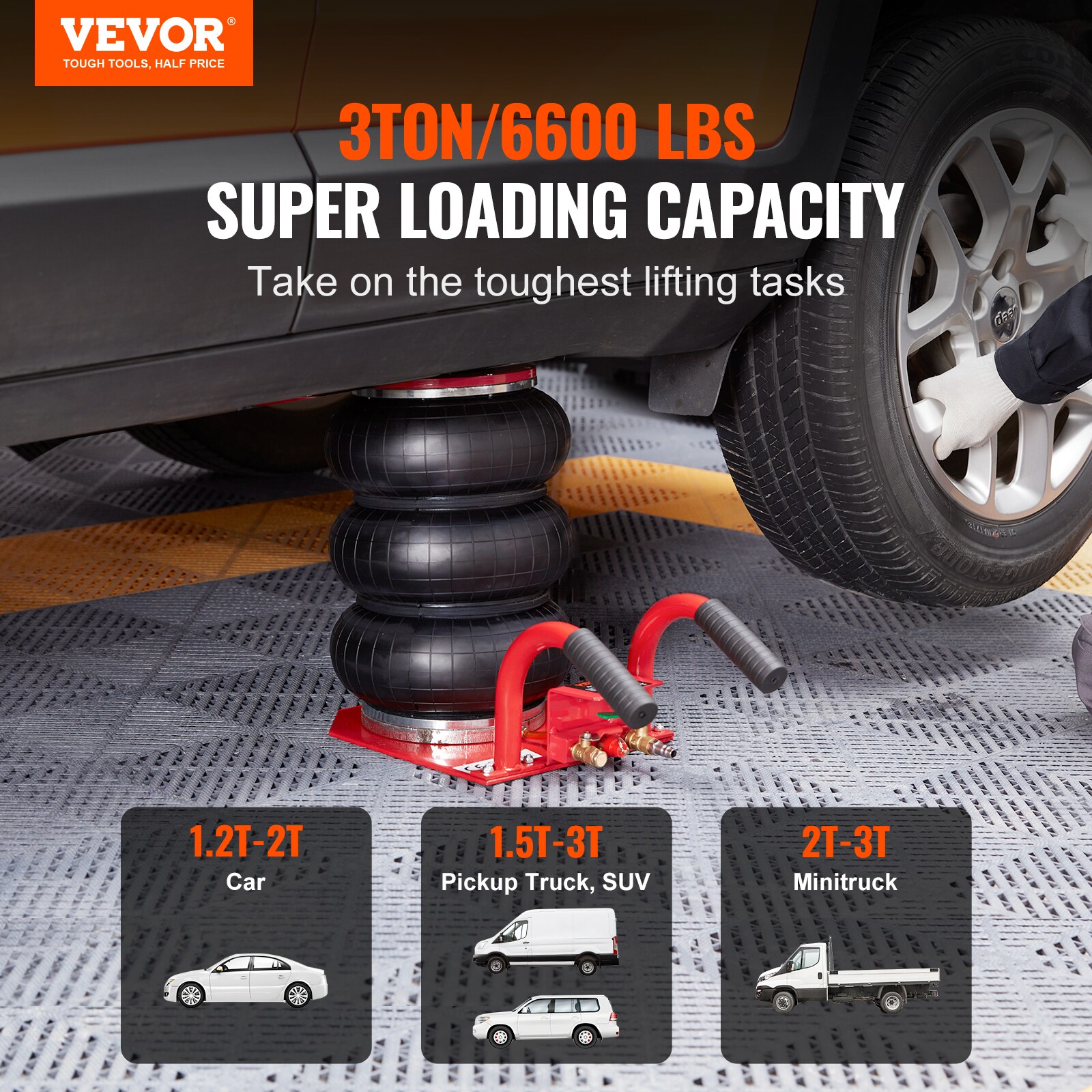 VEVOR 3 Ton Capacity Strut Compressor 6600LBS Auto Strut Coil