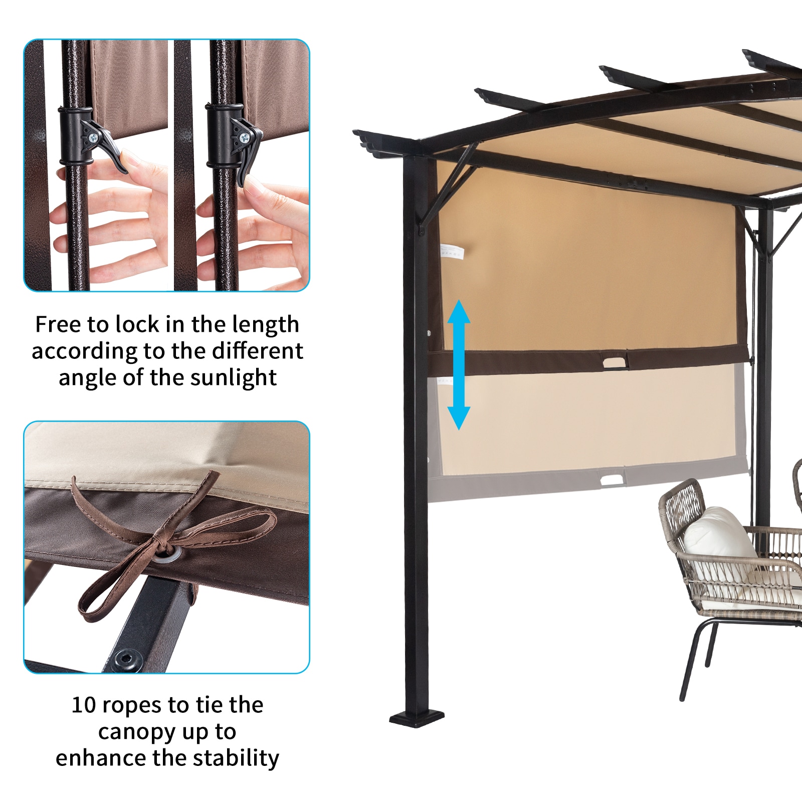 Winado 857298248986 Wood-Resin-Gazebos - View #4