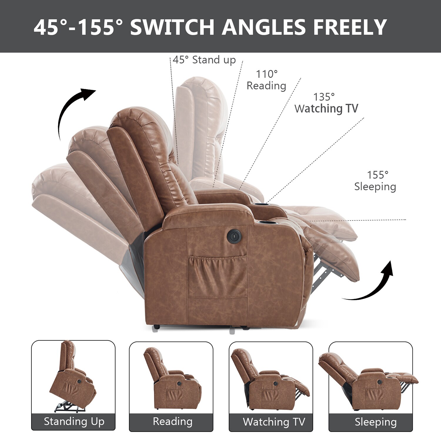 GZMR MR-2ML1104 recliners - View #8