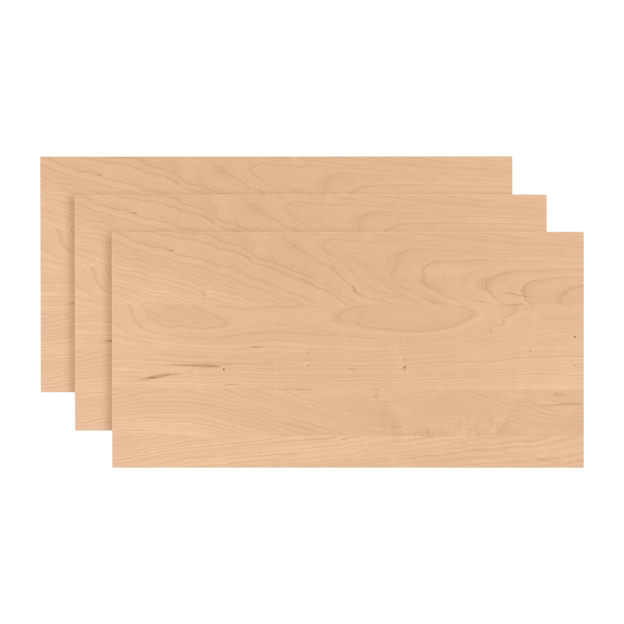 Walnut Hollow 517688 Edge-Glued Panels Brown Wood Rectangle Medium 3-Pack
